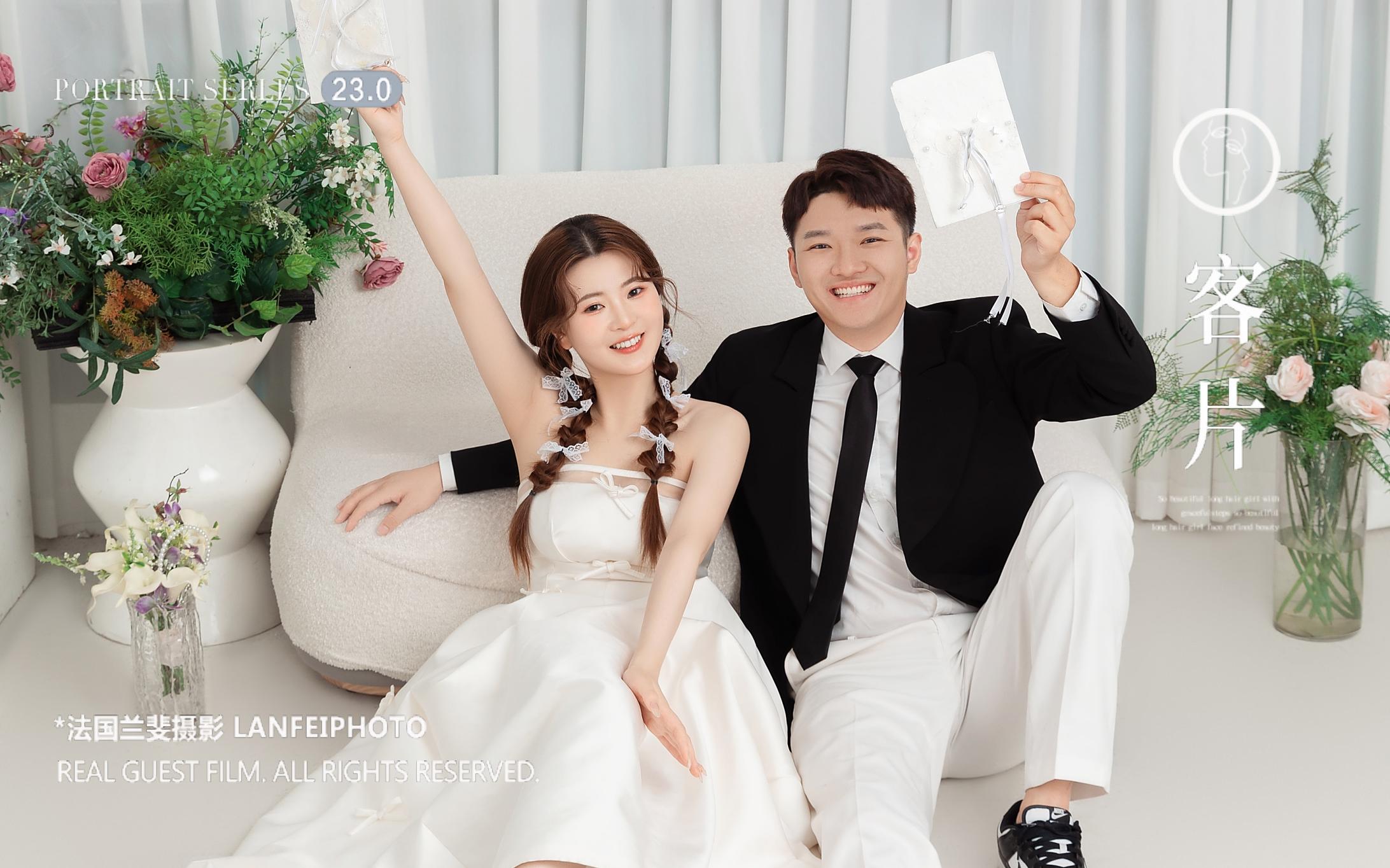 哇塞!??拍到了超甜的韓系少女感婚紗照???