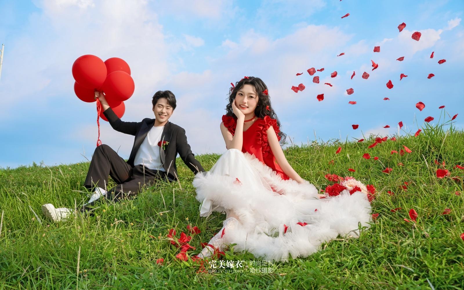 【青春熱烈】00后新娘的喜嫁婚紗照??
