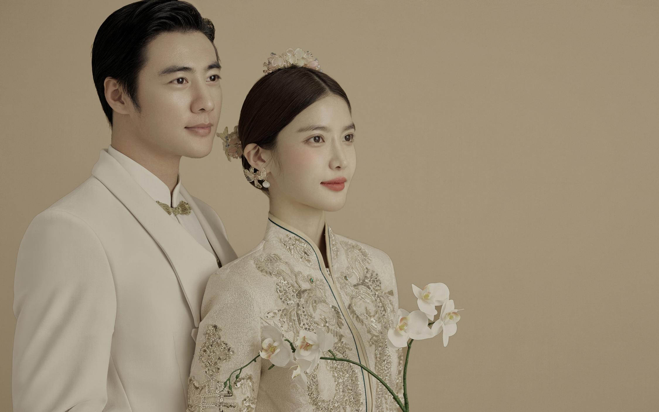 婆婆夸好看的新中式喜嫁婚紗照！太太太美了