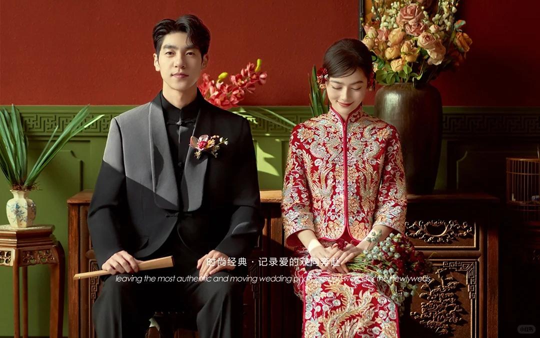 浓郁浪漫的文化底蕴中排演中式红妆盛典🥀