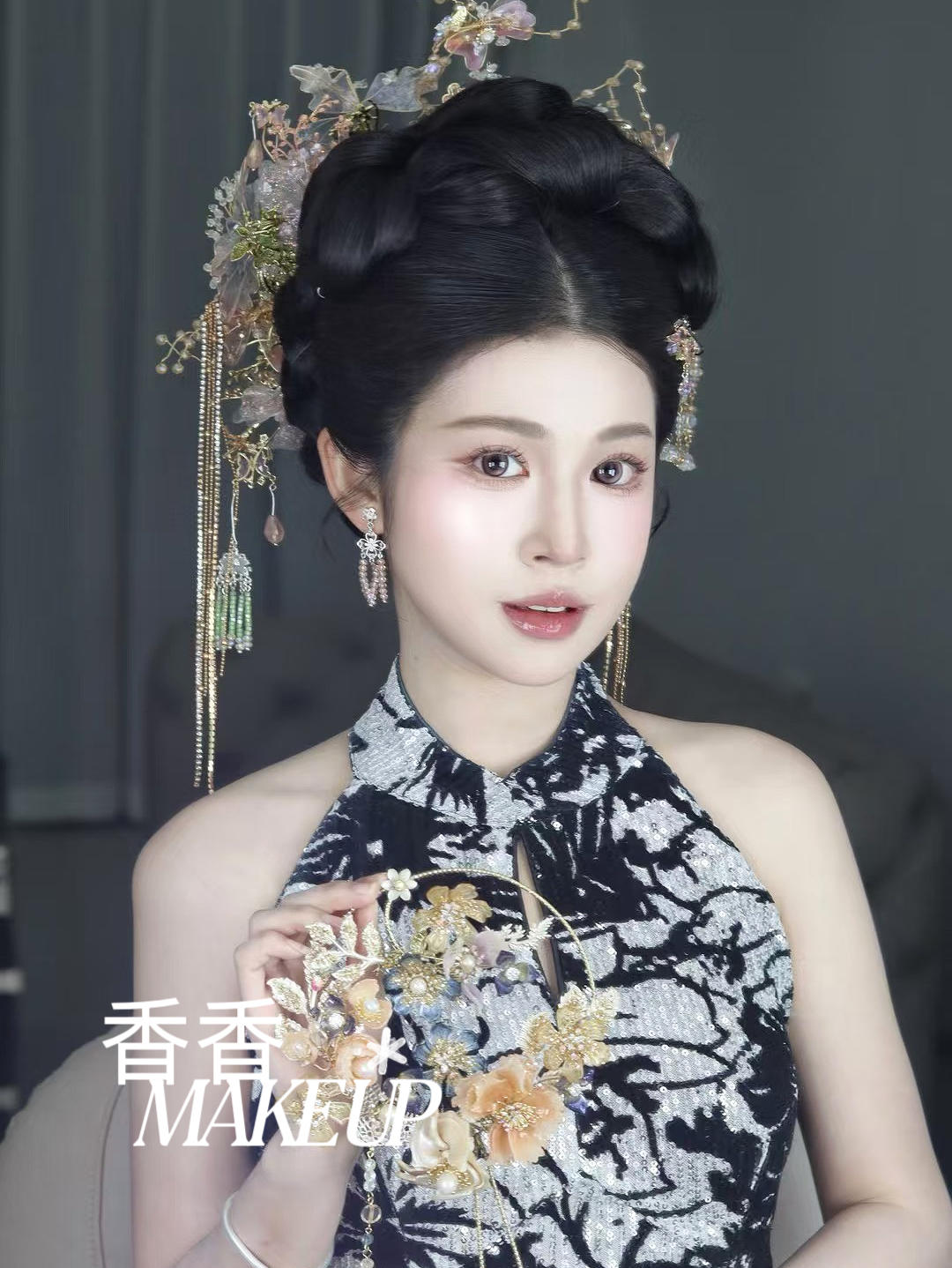 网感新中式婚礼造型❤️