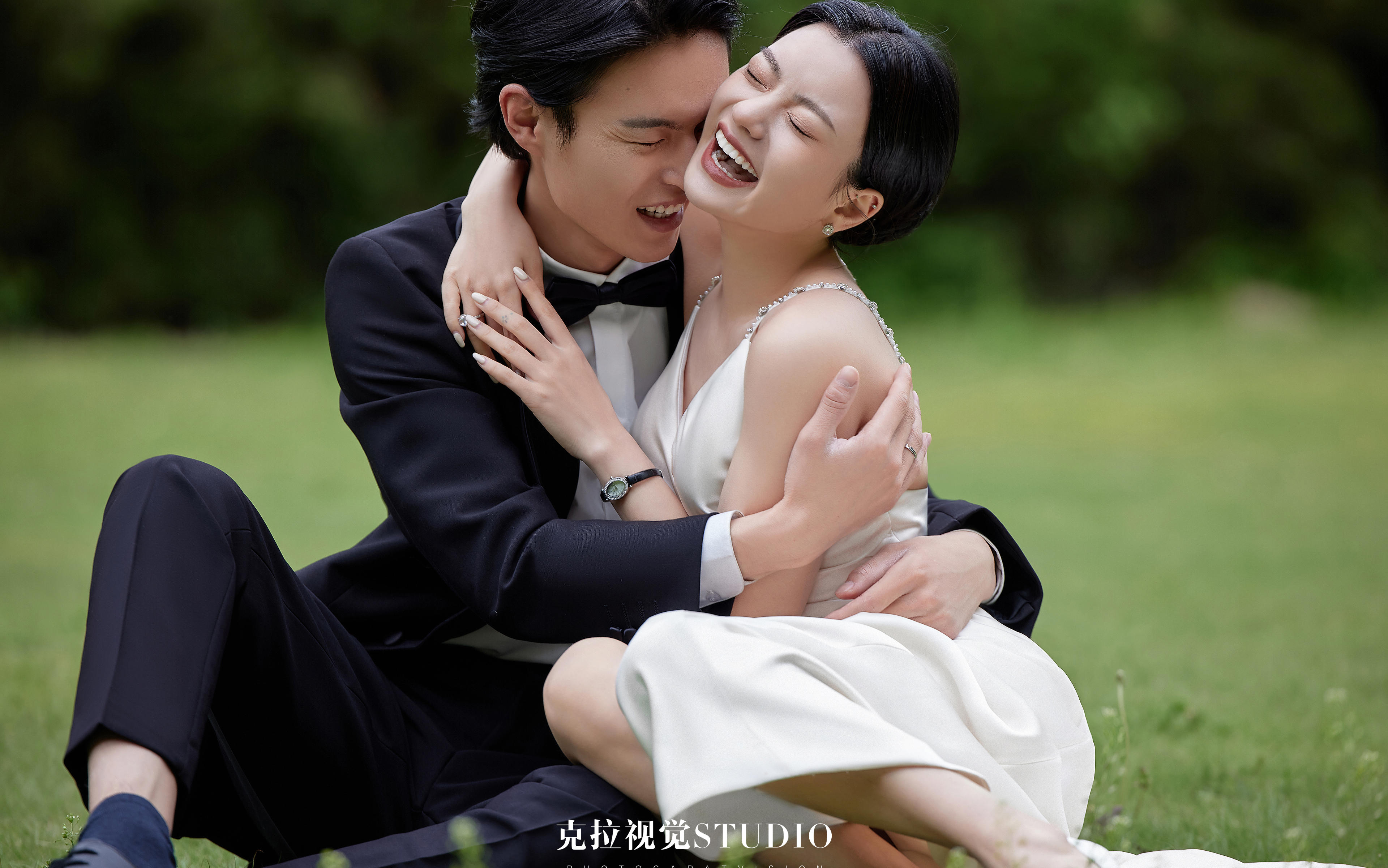 每張都好好看的森系婚紗照