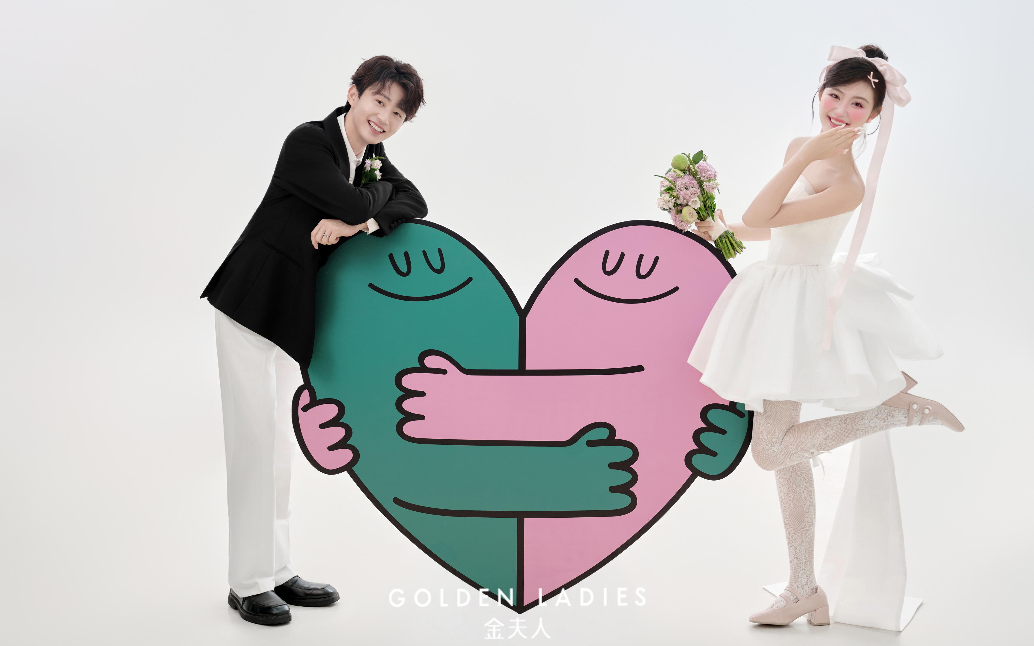 是心动啊💕拍到了少女感满分的韩式婚纱照