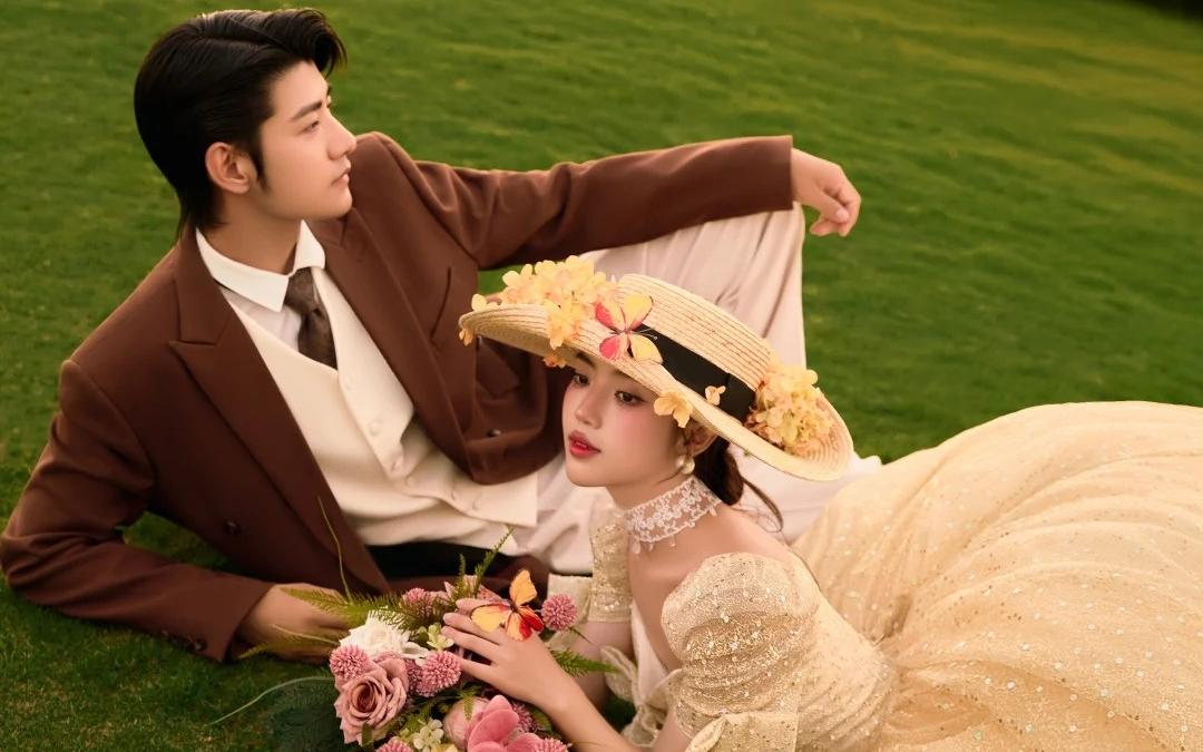 法式婚紗照?? 把秋日浪漫拍成電影海報