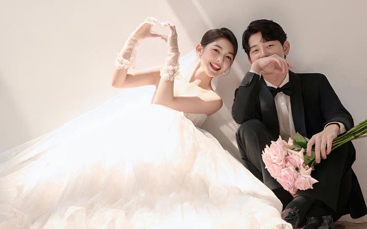 清新韩式光影系列婚纱照