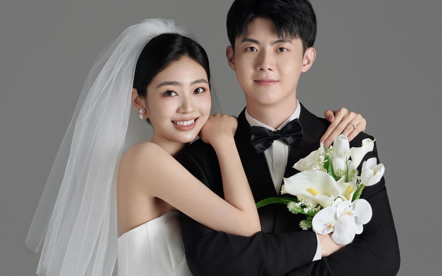 原來普通人拍韓式極簡婚紗照 也能美得毫不費力? 