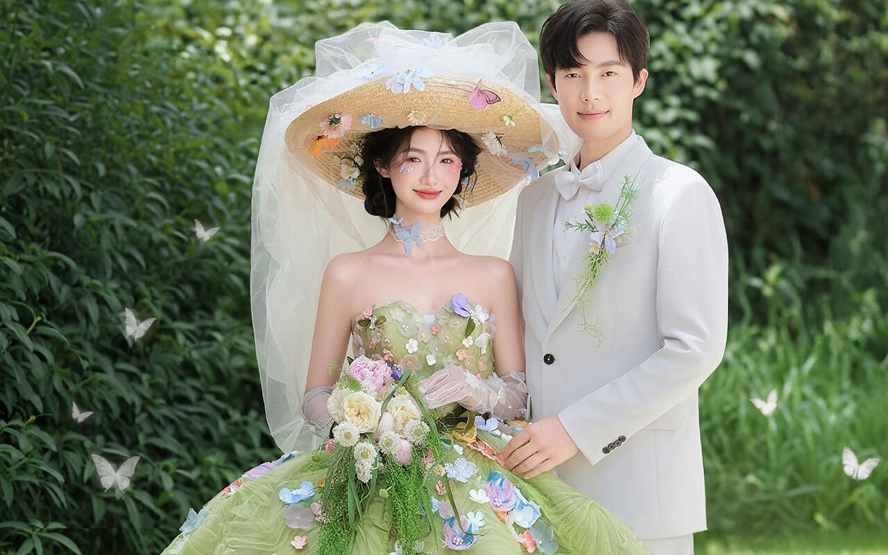 超愛的??浪漫鮮活的生命力婚紗照、好愛