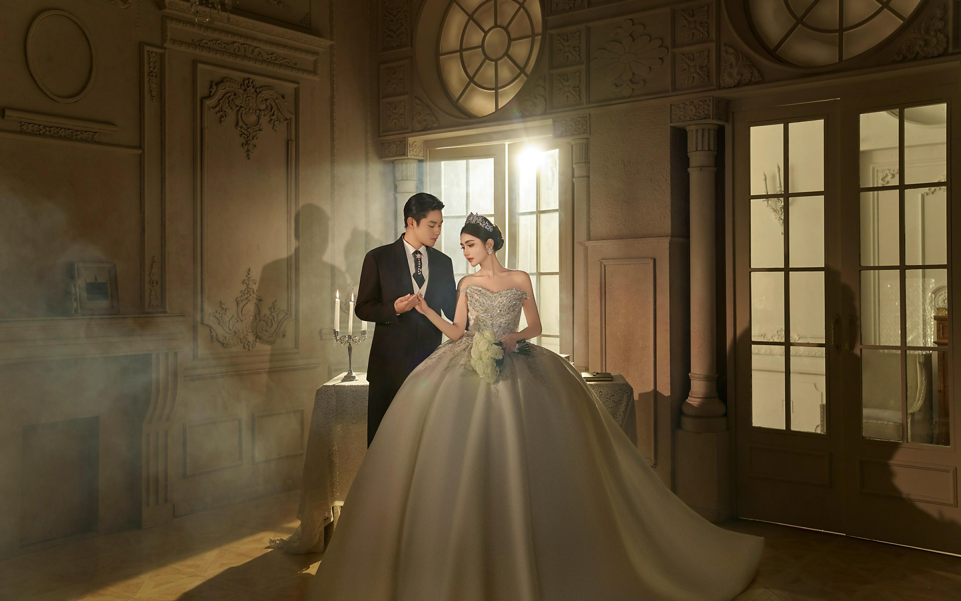 歐式光影輕奢！婚照顯貴氣??