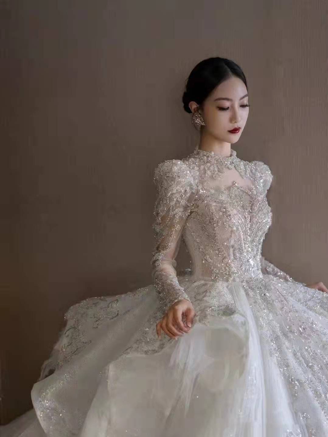 【婚纱主纱】宫廷气质风婚纱礼服租