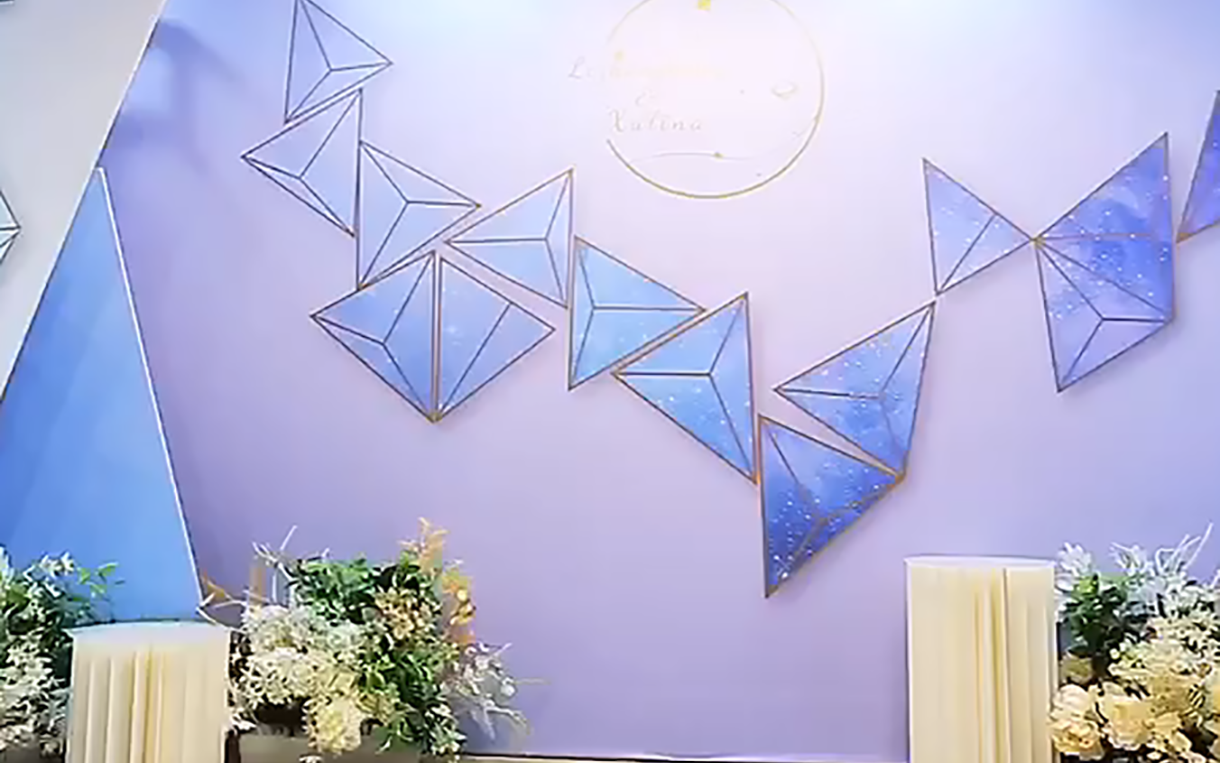 星空系主题婚礼                 