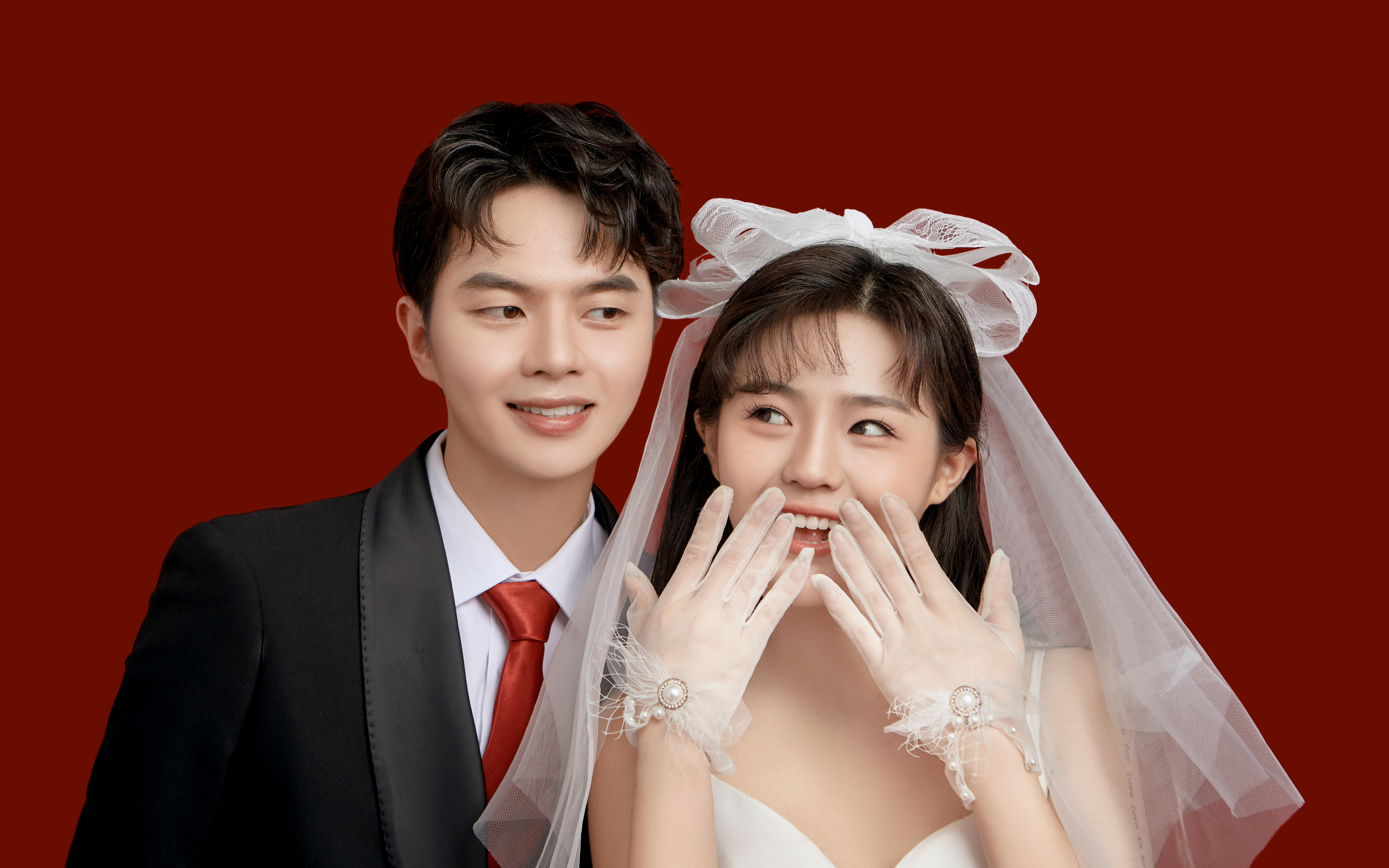 中式婚纱照