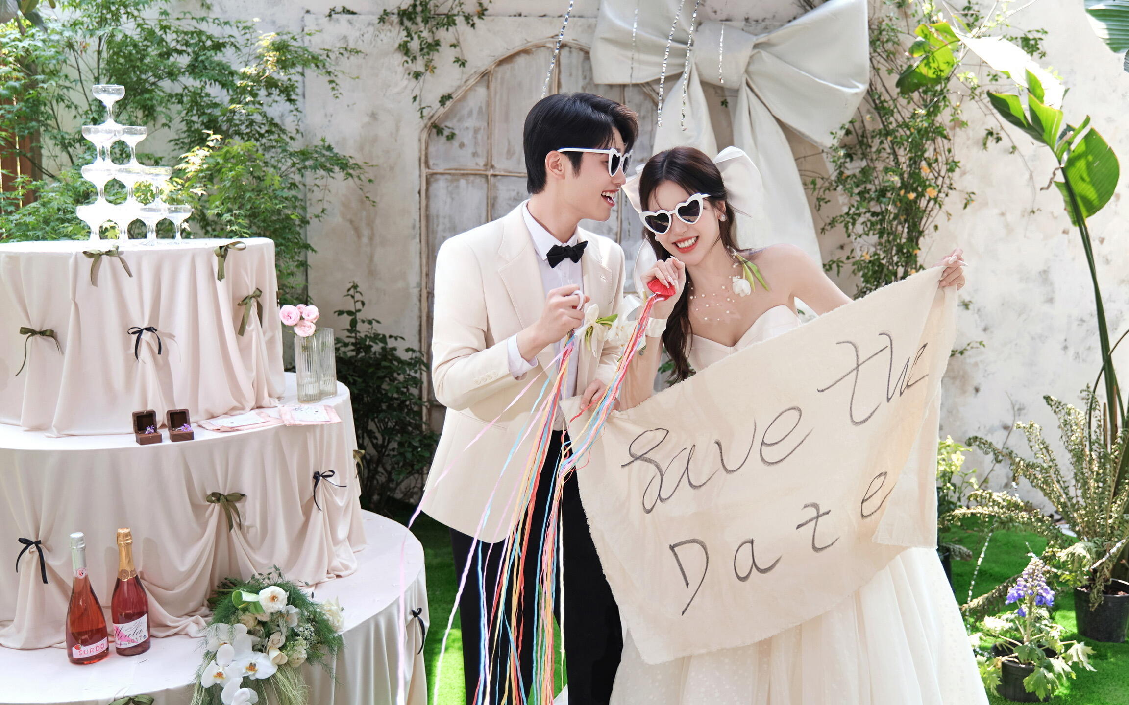 误入婚礼现场丨少女 buff叠满敲甜