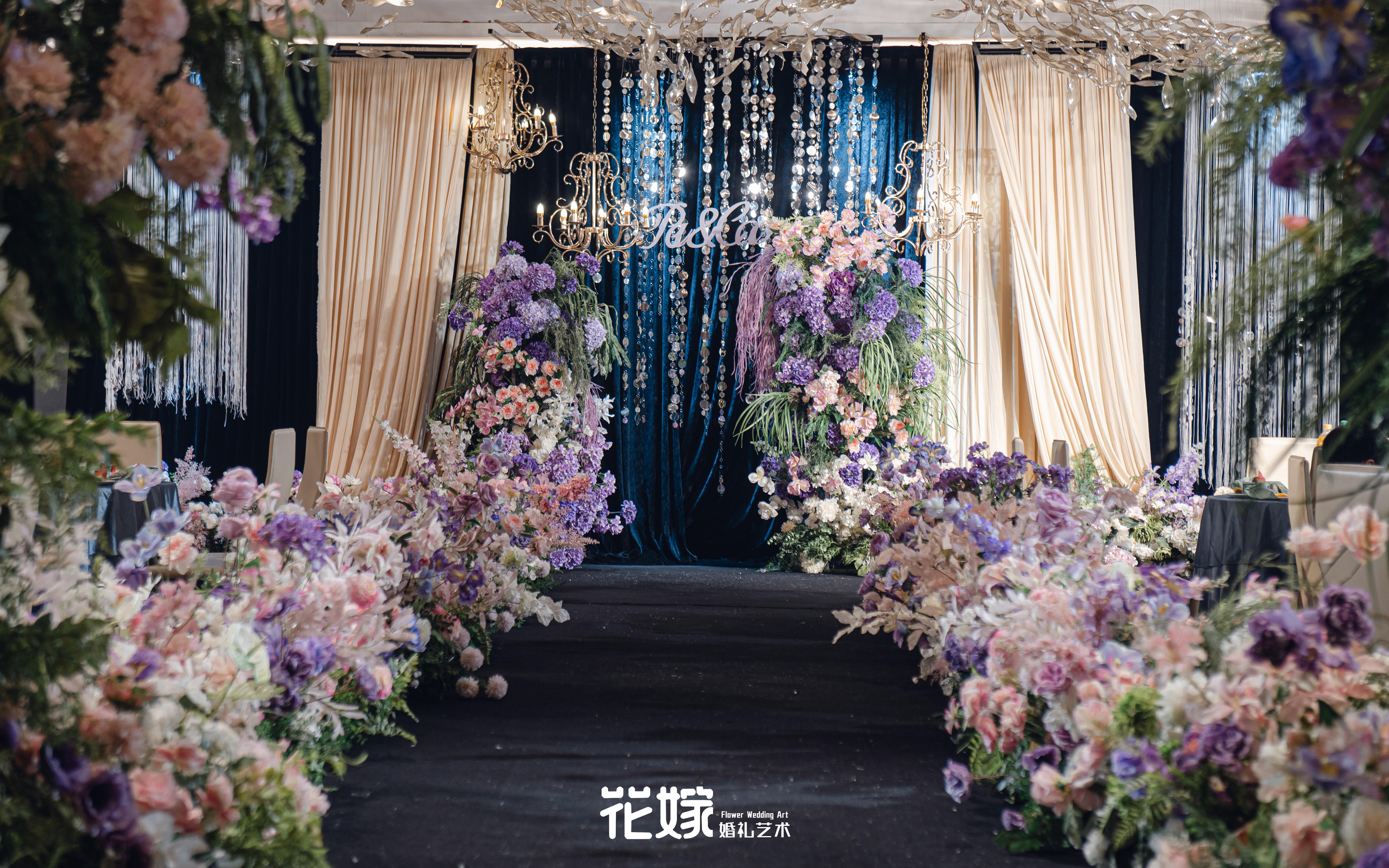 【花嫁婚禮】以愛之名，赴一場(chǎng)粉紫綺夢(mèng)