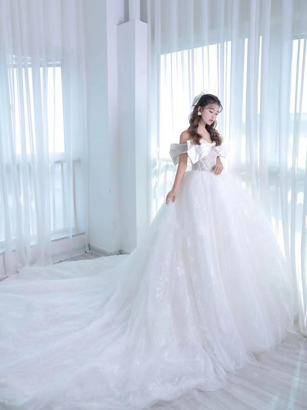 简约清新公主纱