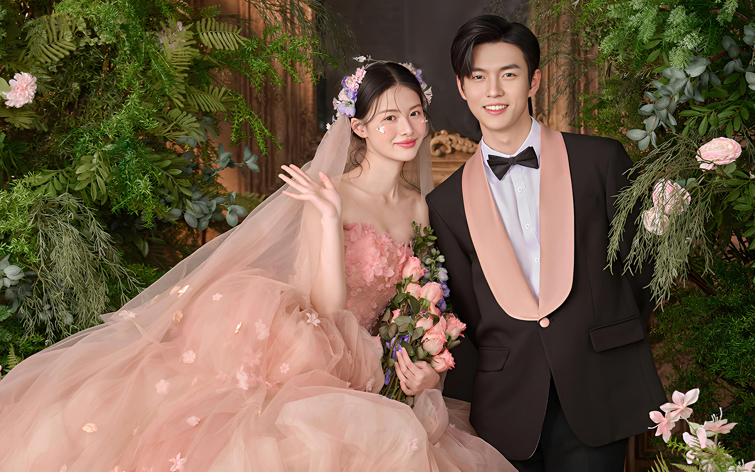 【梵希视觉】花神降临没到犯规！粉dudu的少女感