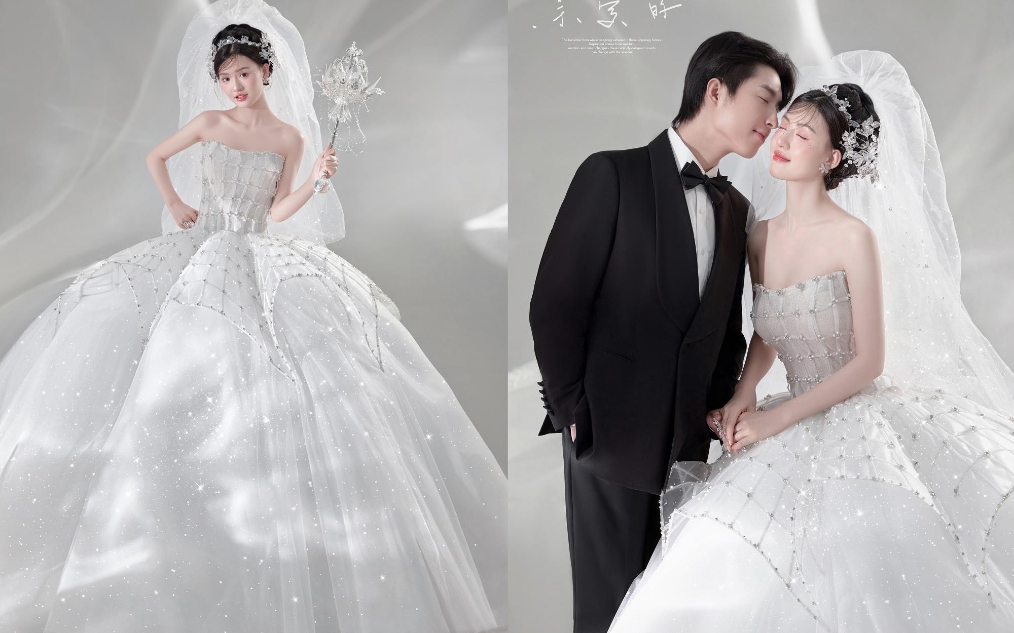 公主请拍❗是少女感拉满的室内光影婚纱照✨