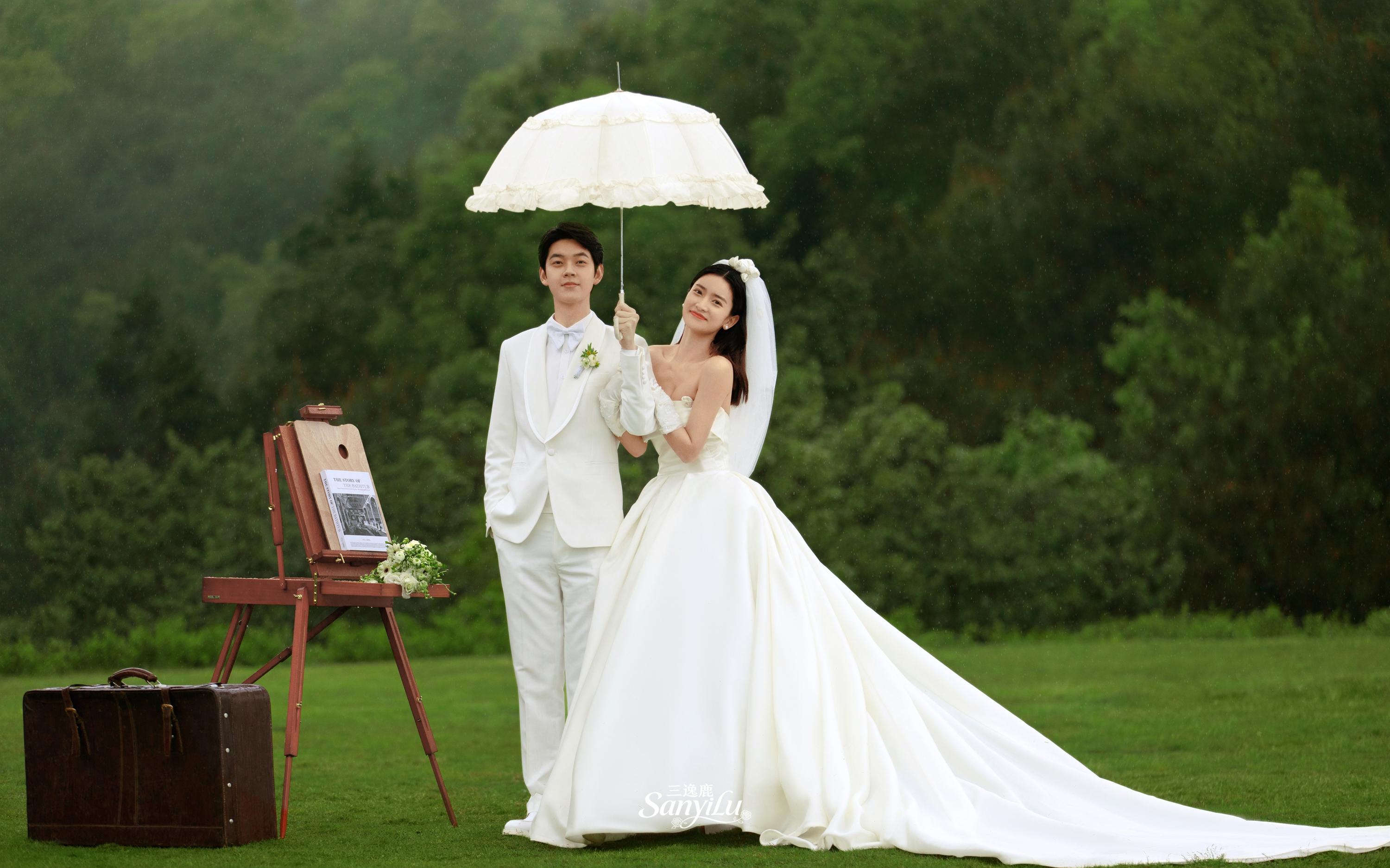 带狗狗拍婚纱照🌿幸福感直接拉满啦✨