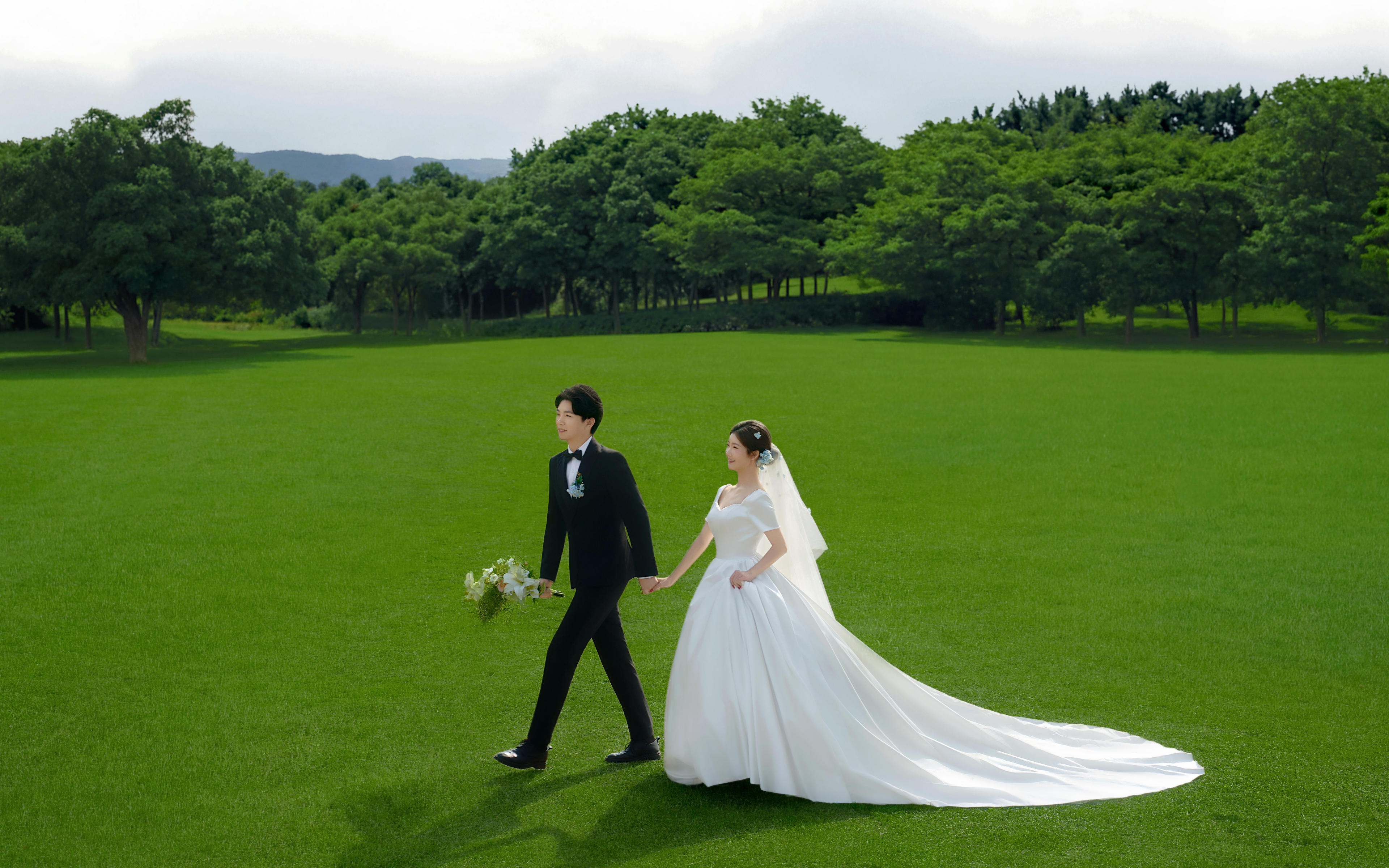 开春必拍系列 草坪婚纱照