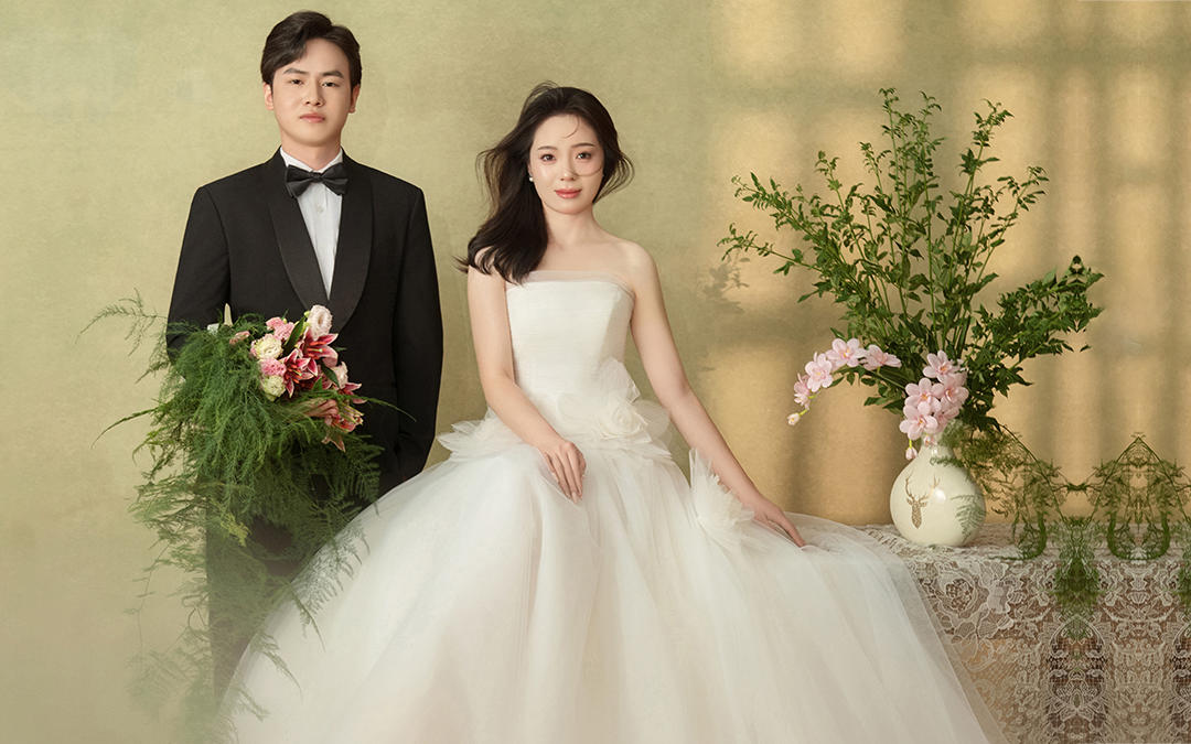 【愛琴海岸婚紗攝影】● 清新油畫