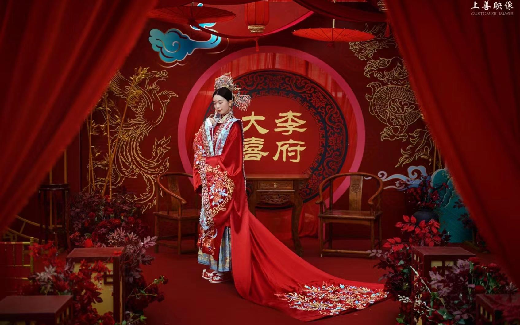 中式庭院婚礼布置
