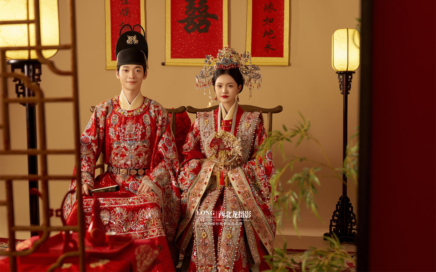 華韻情長共鑒東方浪漫 ??新中式漢服婚紗照