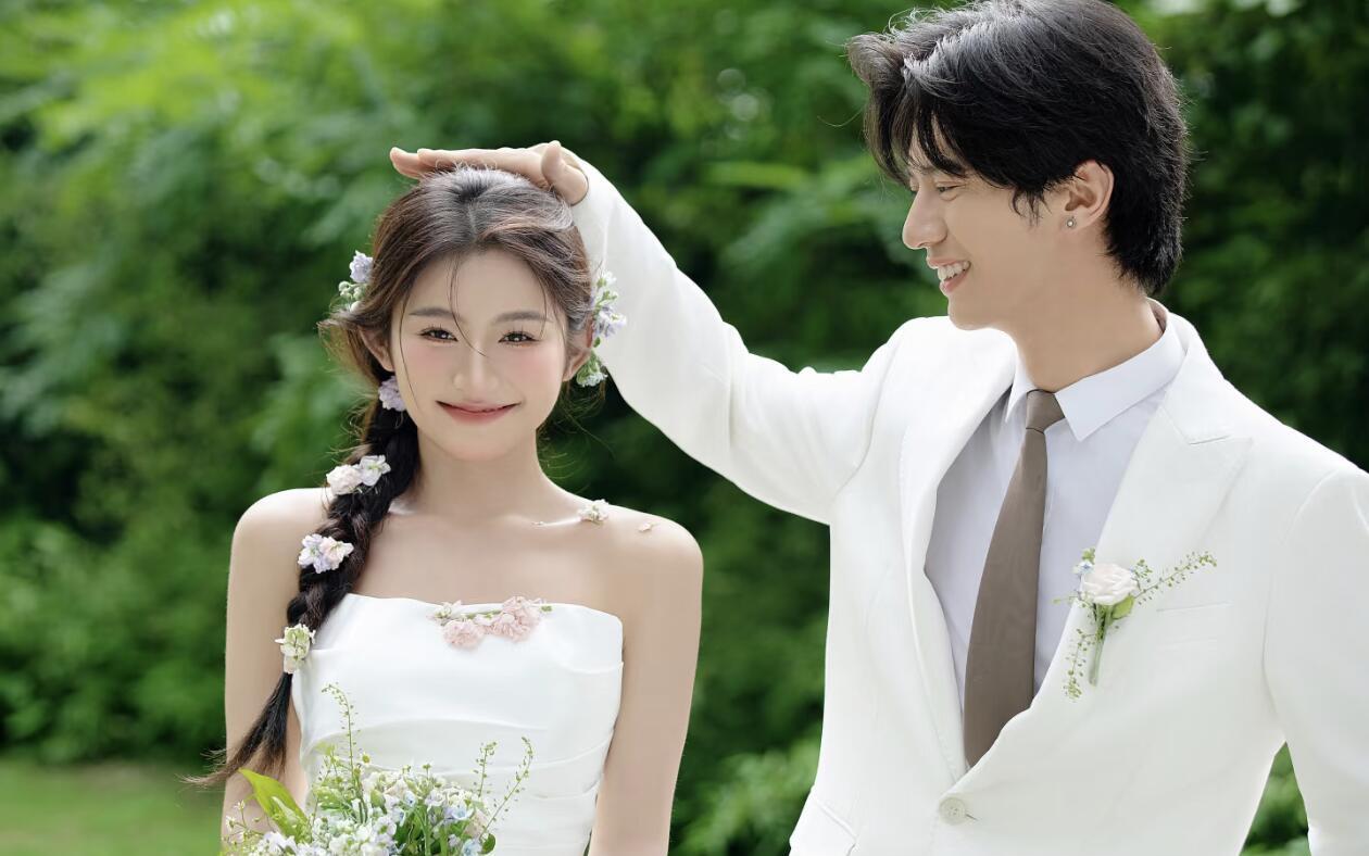 【自然松弛森系婚纱照】