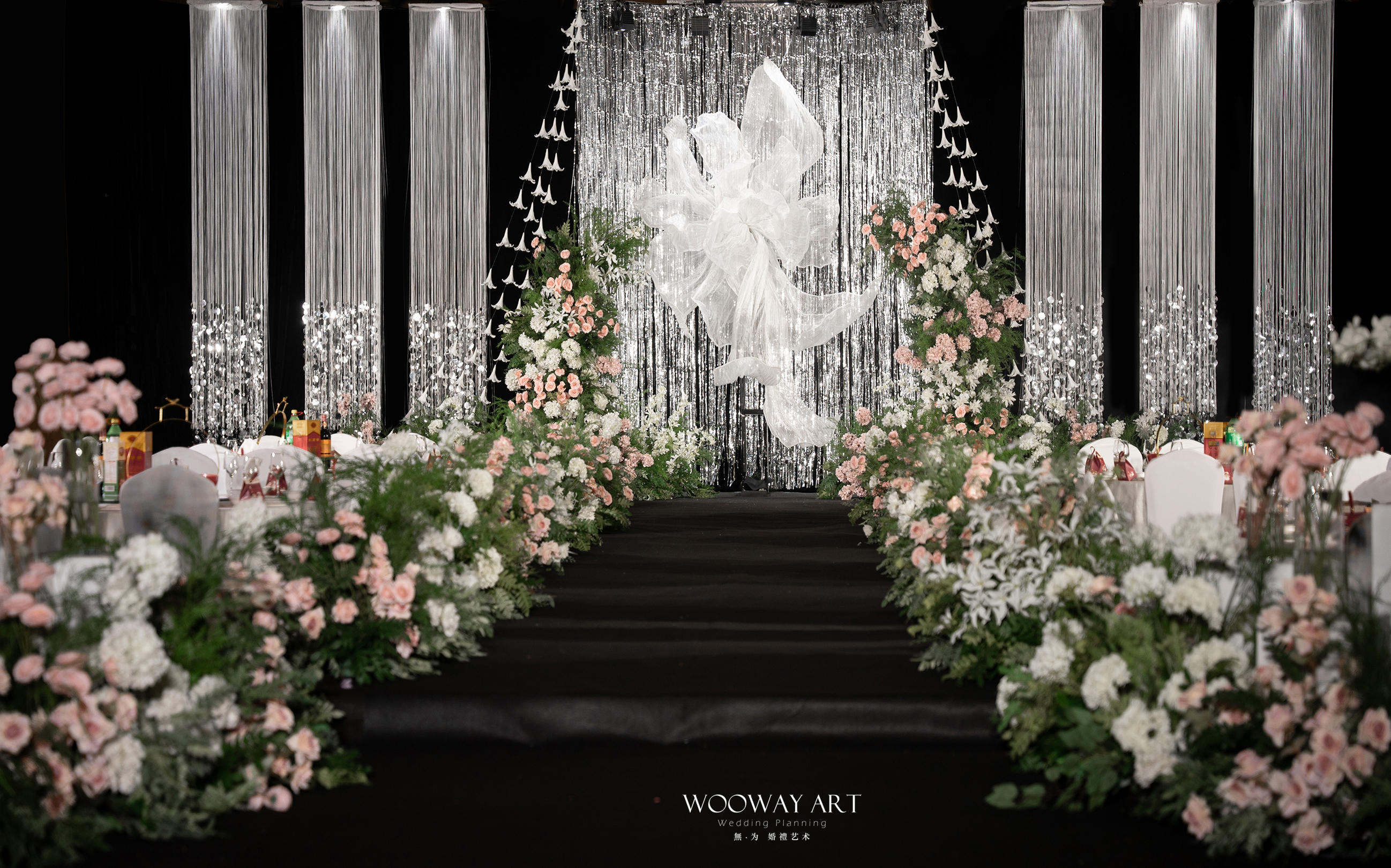 白绿粉色韩式婚礼|把浪漫与温柔揉进整场婚礼