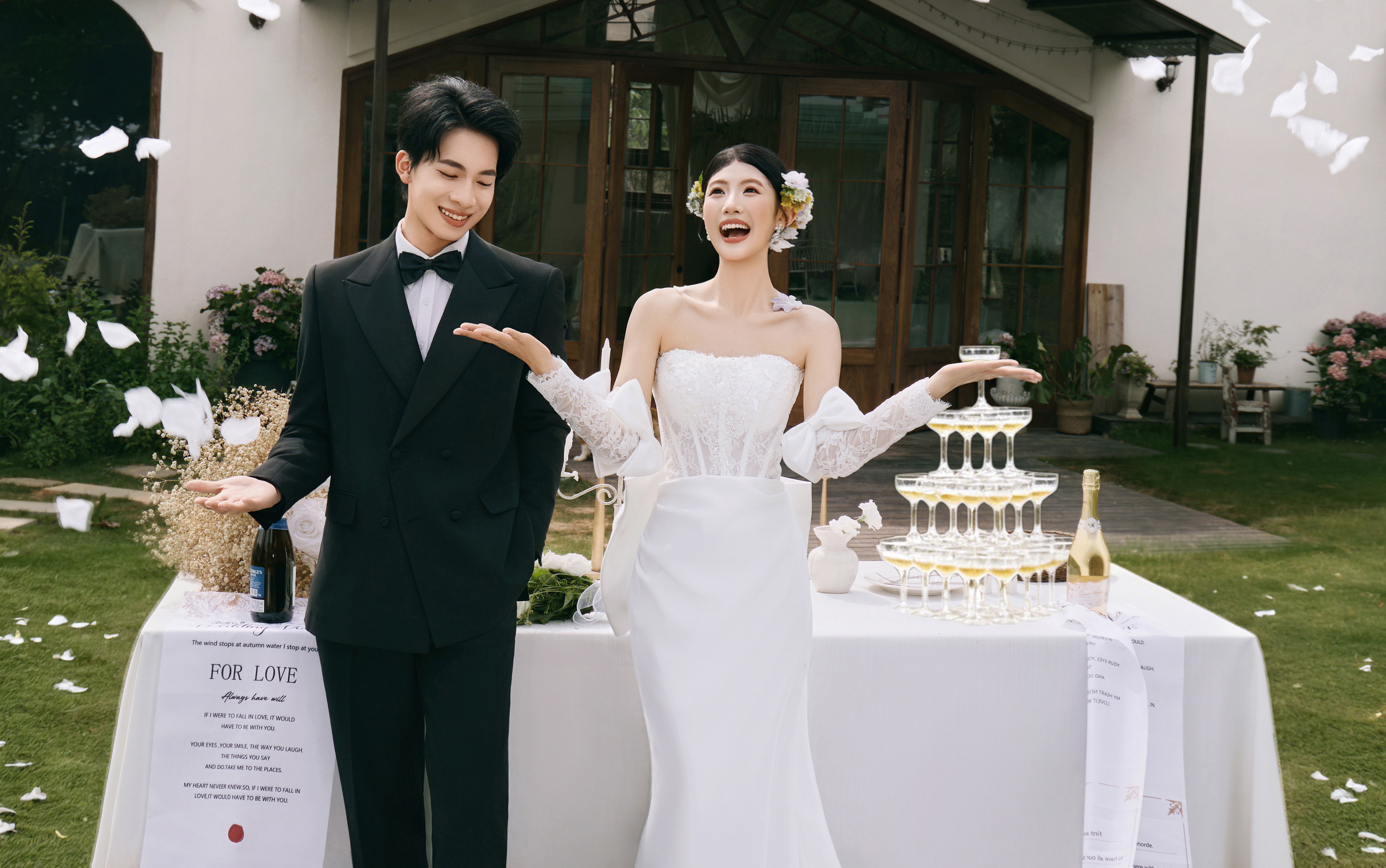 感受下小众婚纱照的松弛感！每一张都好戳我
