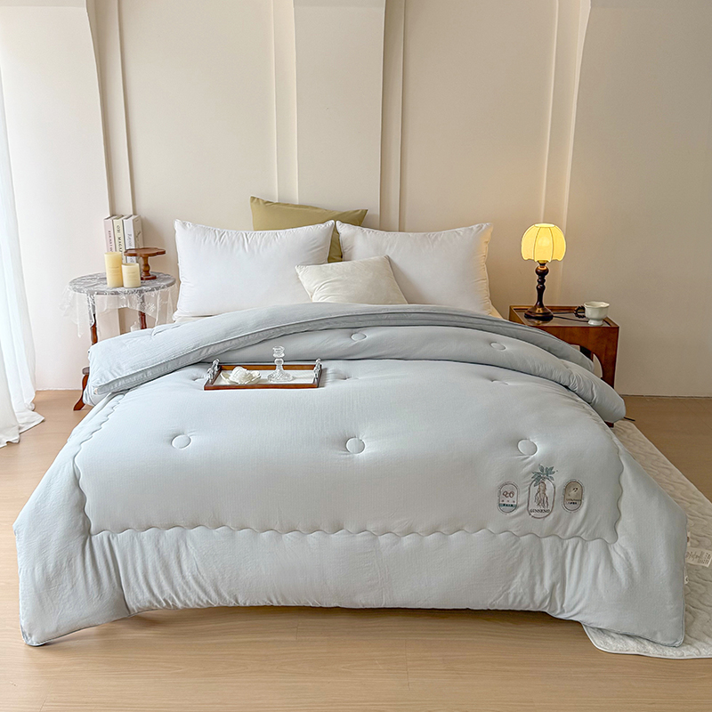 2025新款提花立體大豆纖維冬被棉被芯