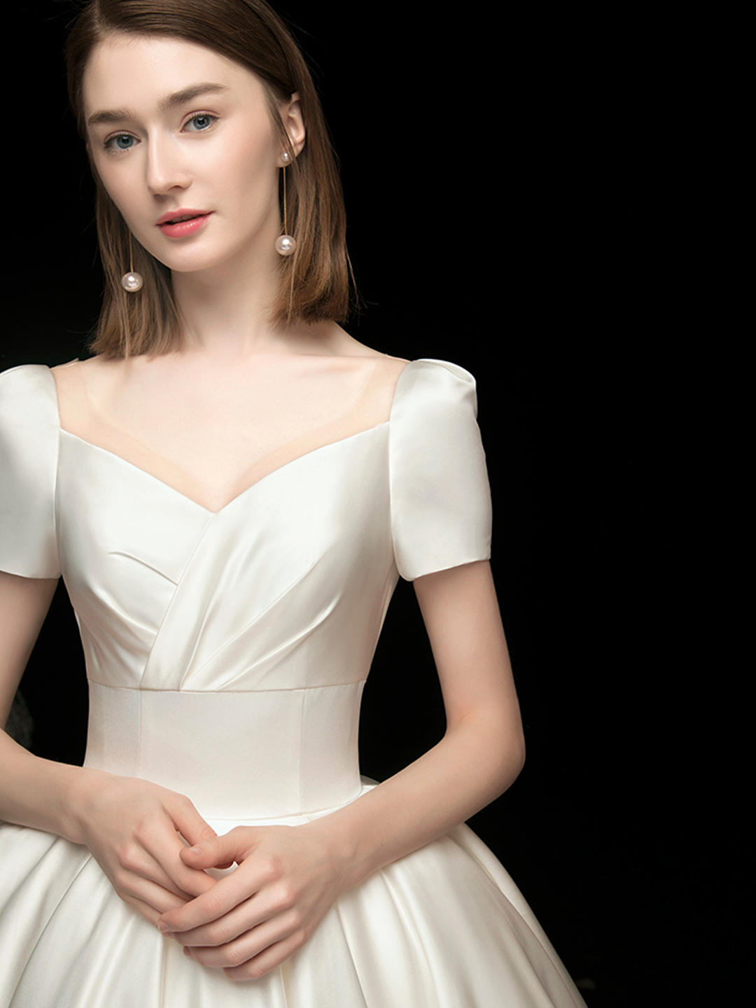 DM高定婚纱--邂逅时光系列/筡白