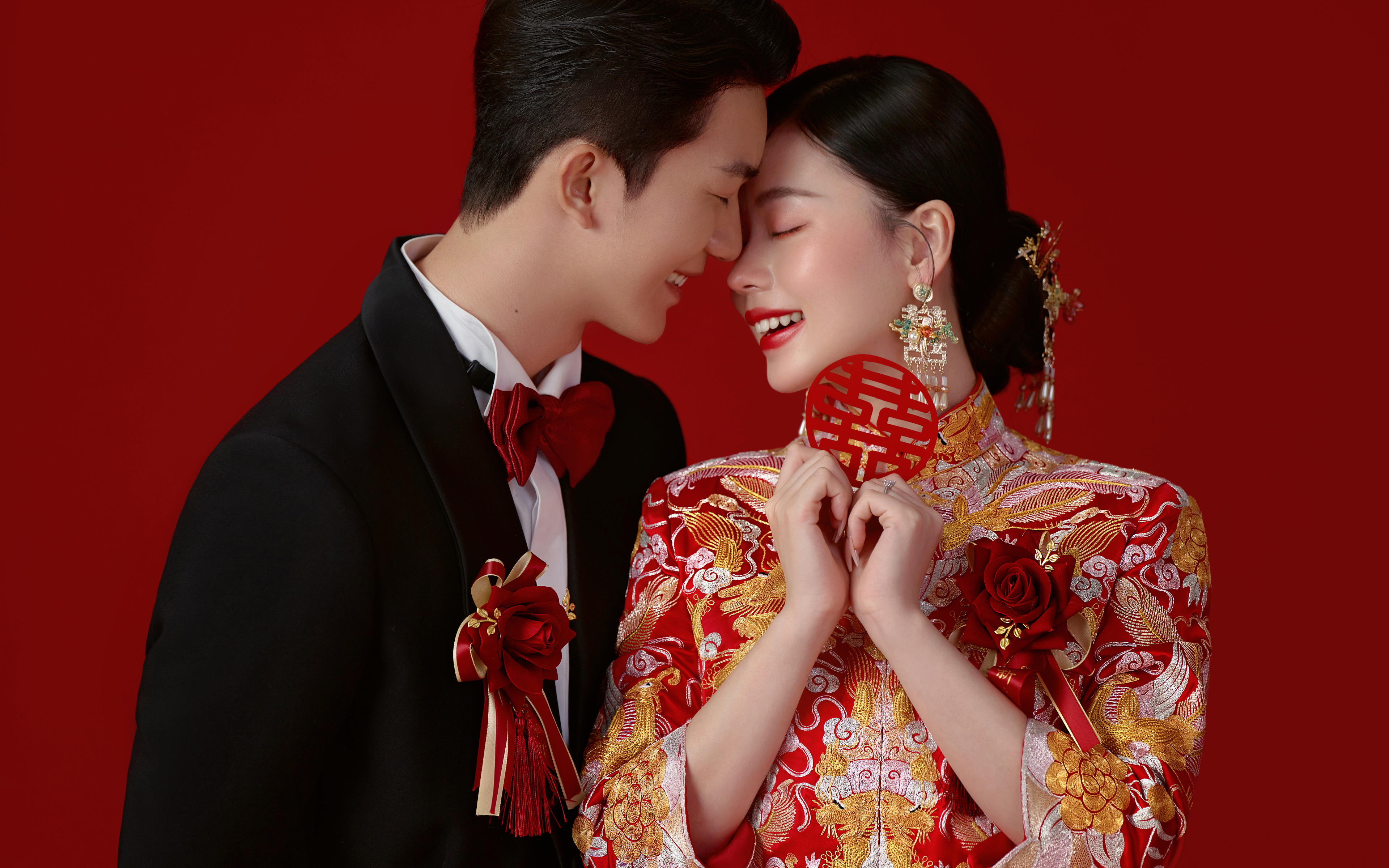 真的甜♥️高级又浪漫的中式婚纱照撒糖来啦✨