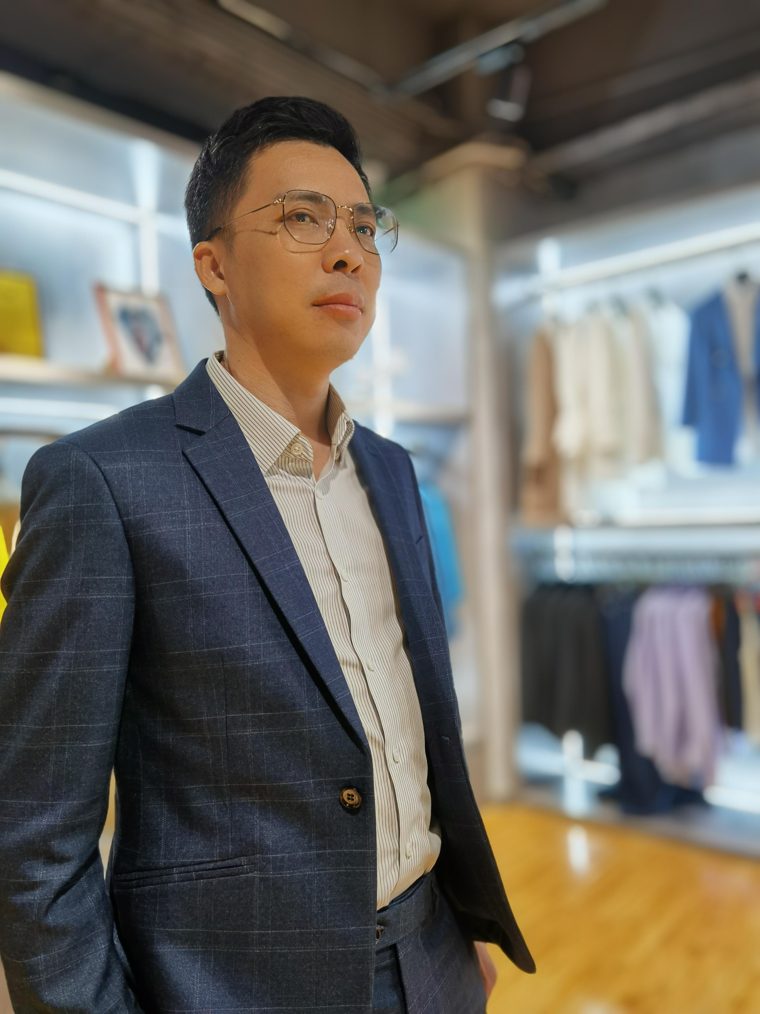 量E码数定制-气质格蓝套西