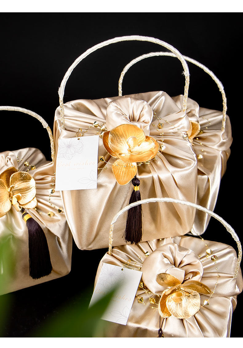 結(jié)婚禮盒 高檔實用 禮物手提籃 田園系列伴手禮