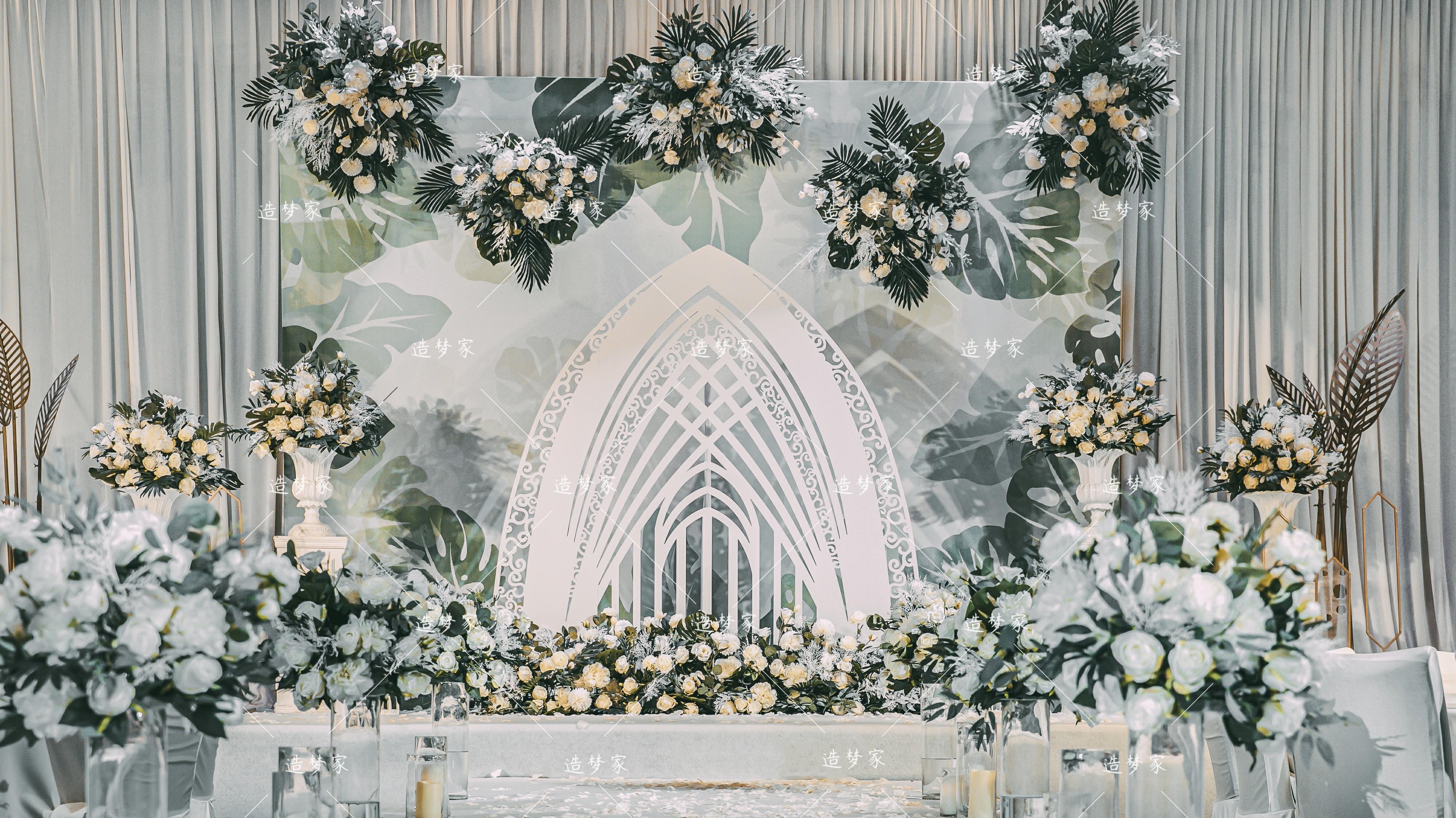 淄博 白色教堂 打造璀璨爱情