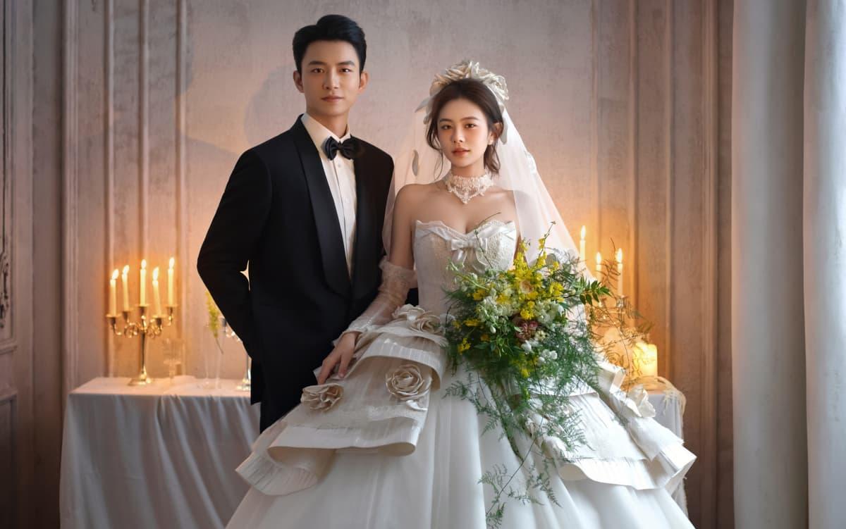 巴洛克宮廷風婚紗照太好看了