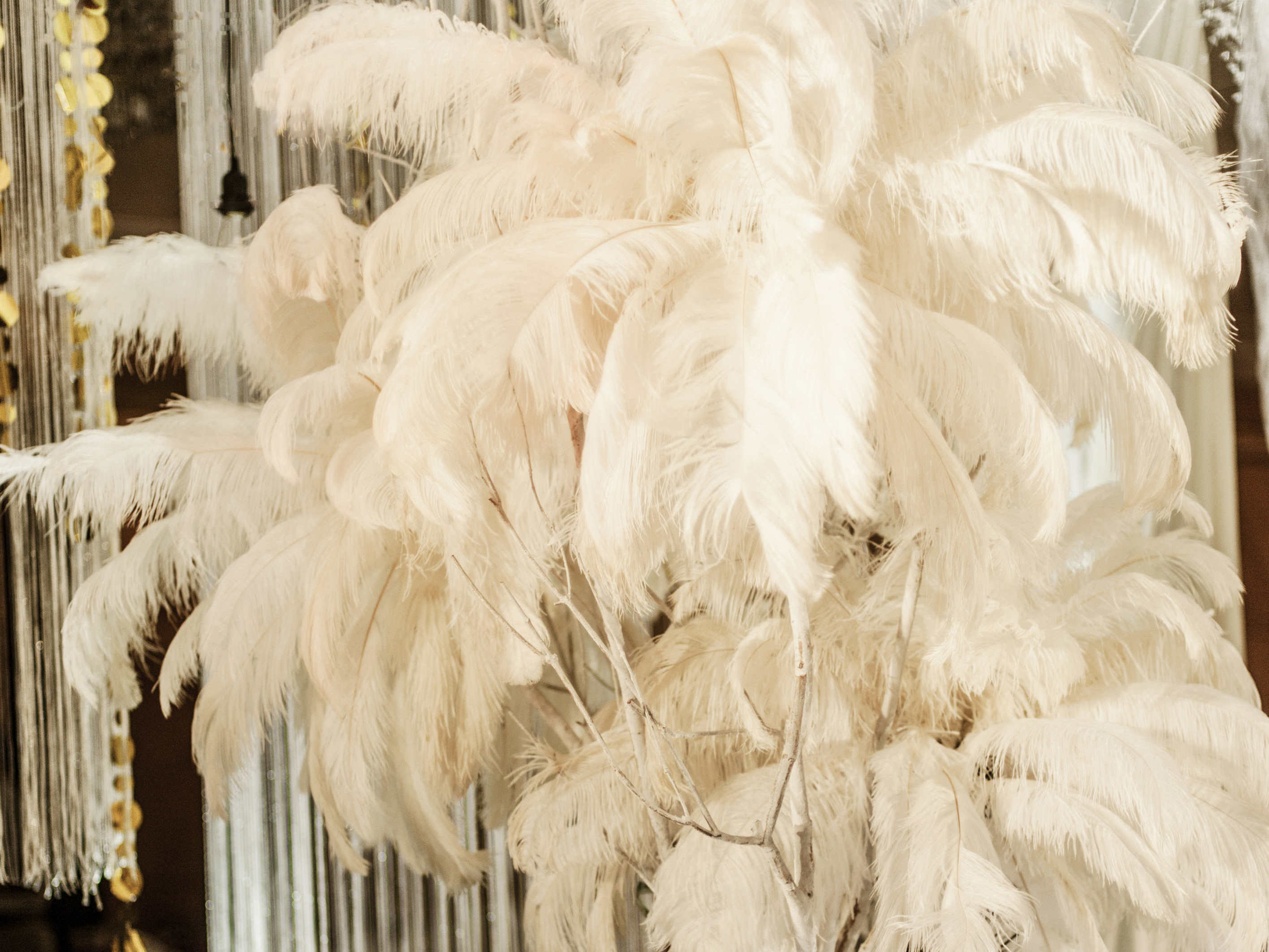 人气香槟色大气婚礼婚庆布置