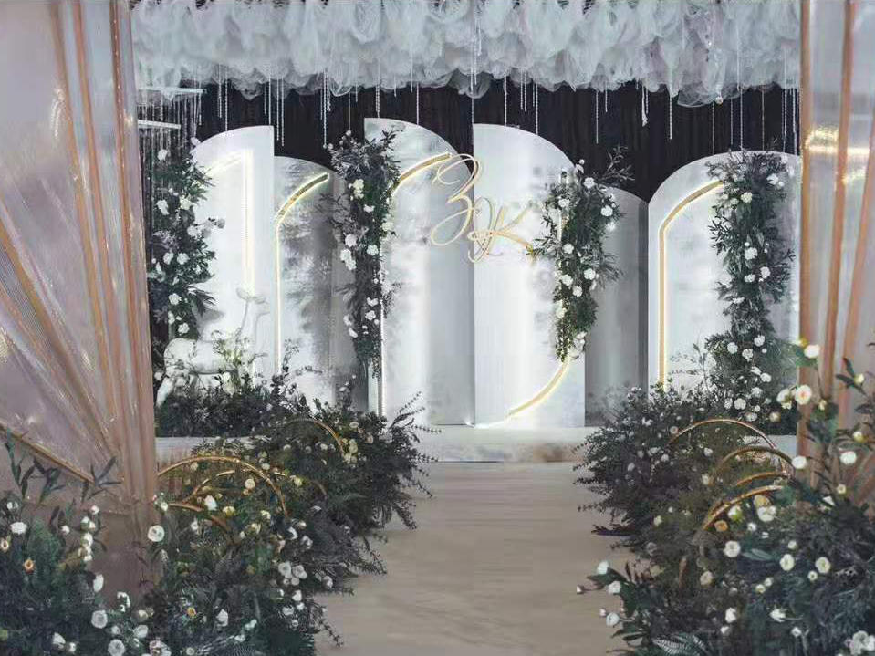 【夏慕婚礼】可甜可咸 大理石花纹 含四大人员