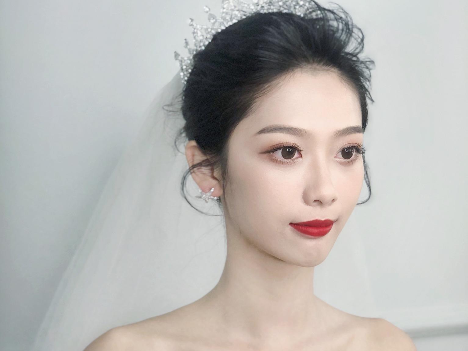 【梵思造型】全程新娘跟妆-资深化妆师