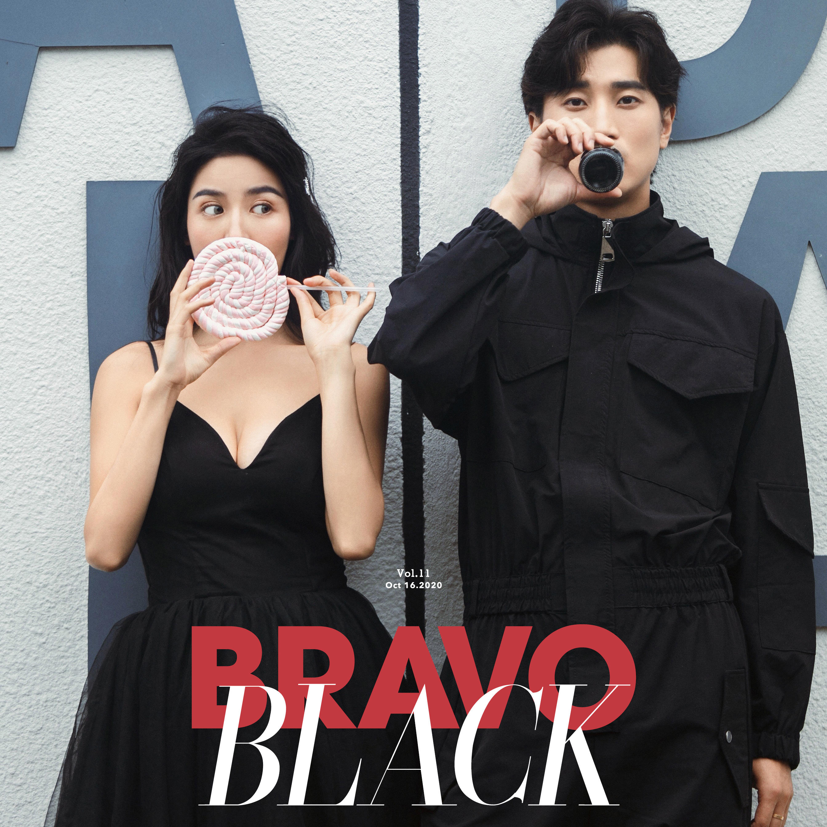 【古摄影】电影画报 黑色系 浪漫元素城市街拍婚照