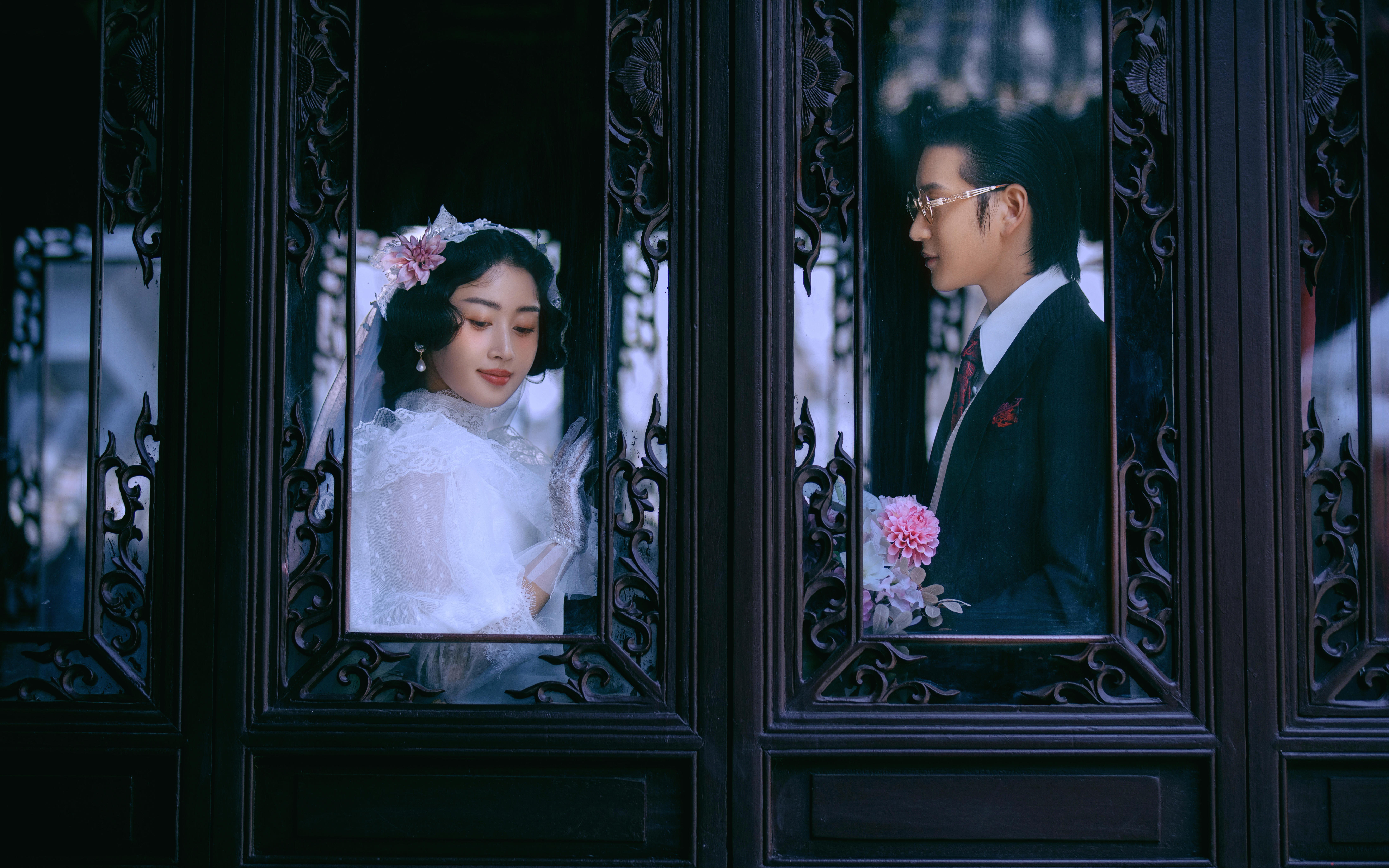 金粉世家同款婚纱照也太美了吧！