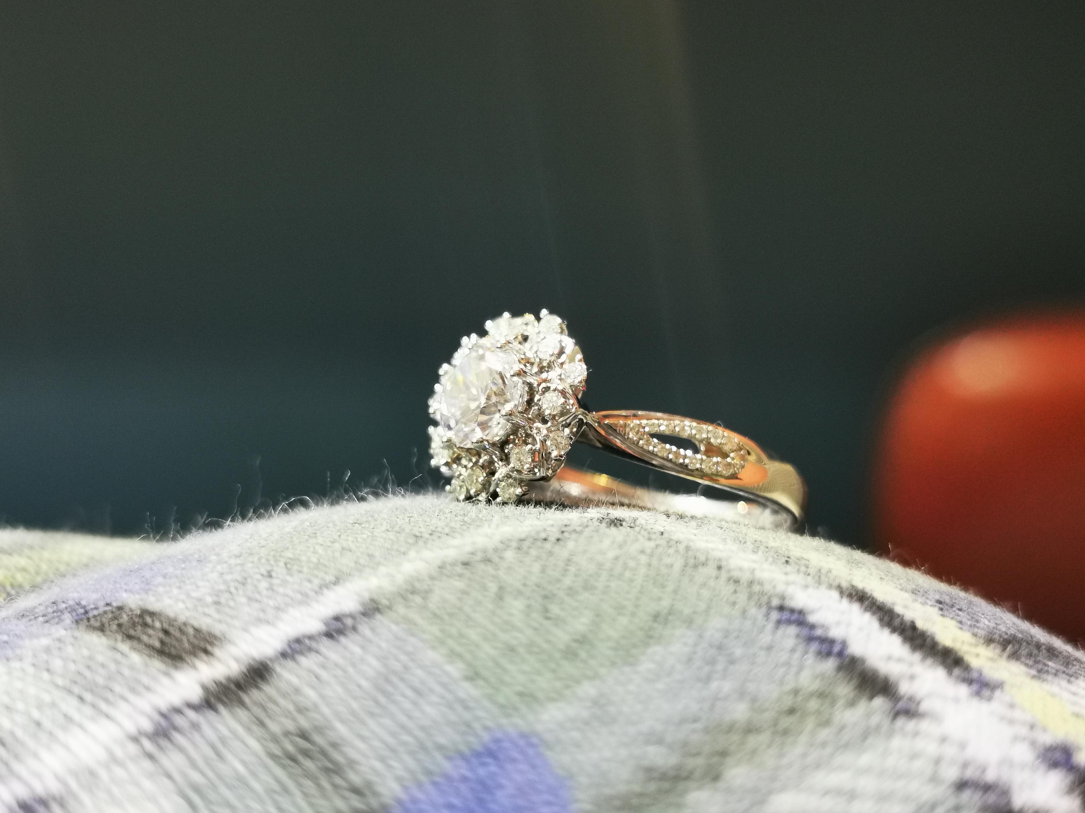 【奥斯珠宝】结婚订婚求婚钻戒|花期