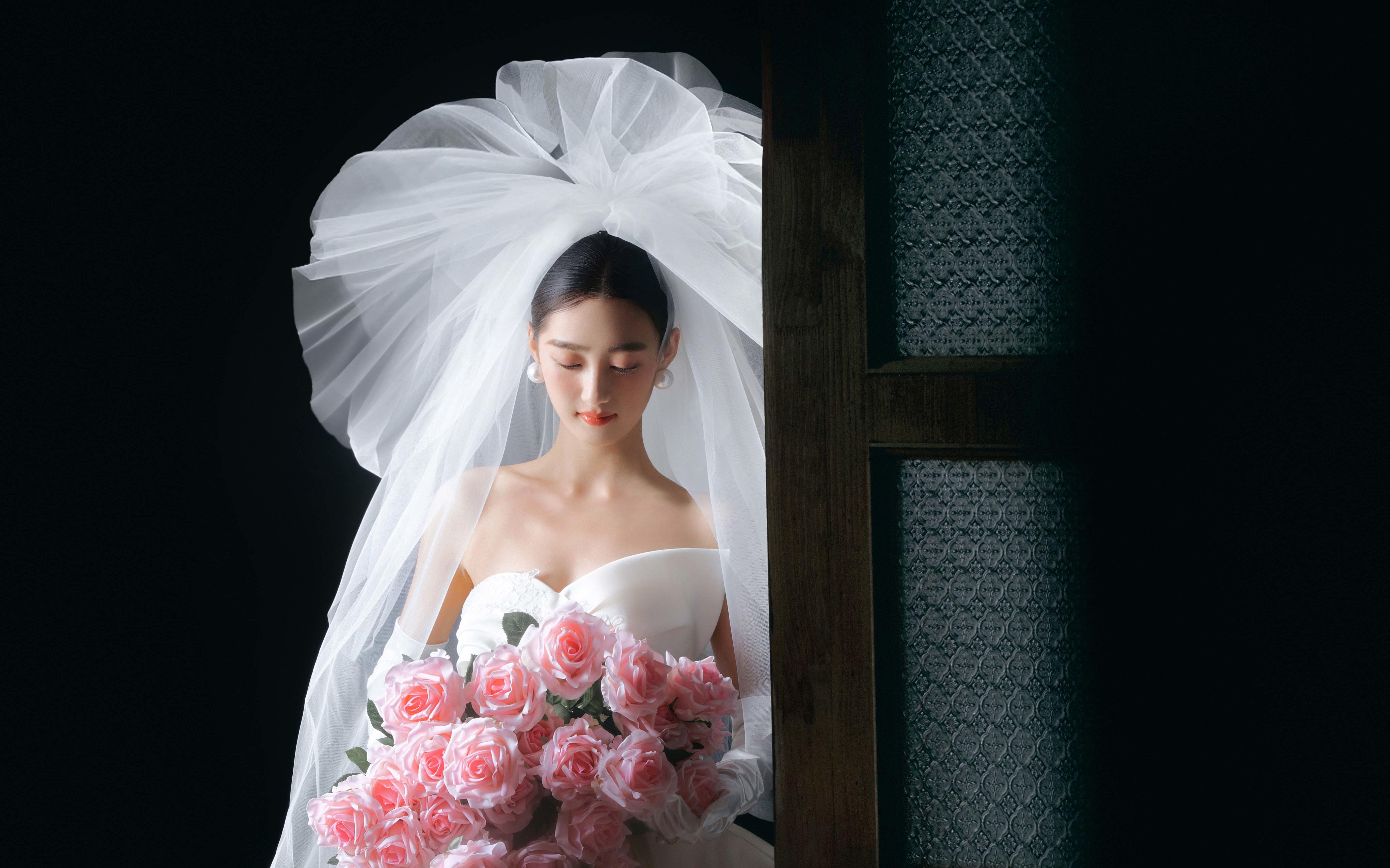 美到封神 高级感扑面而来的主纱婚纱照