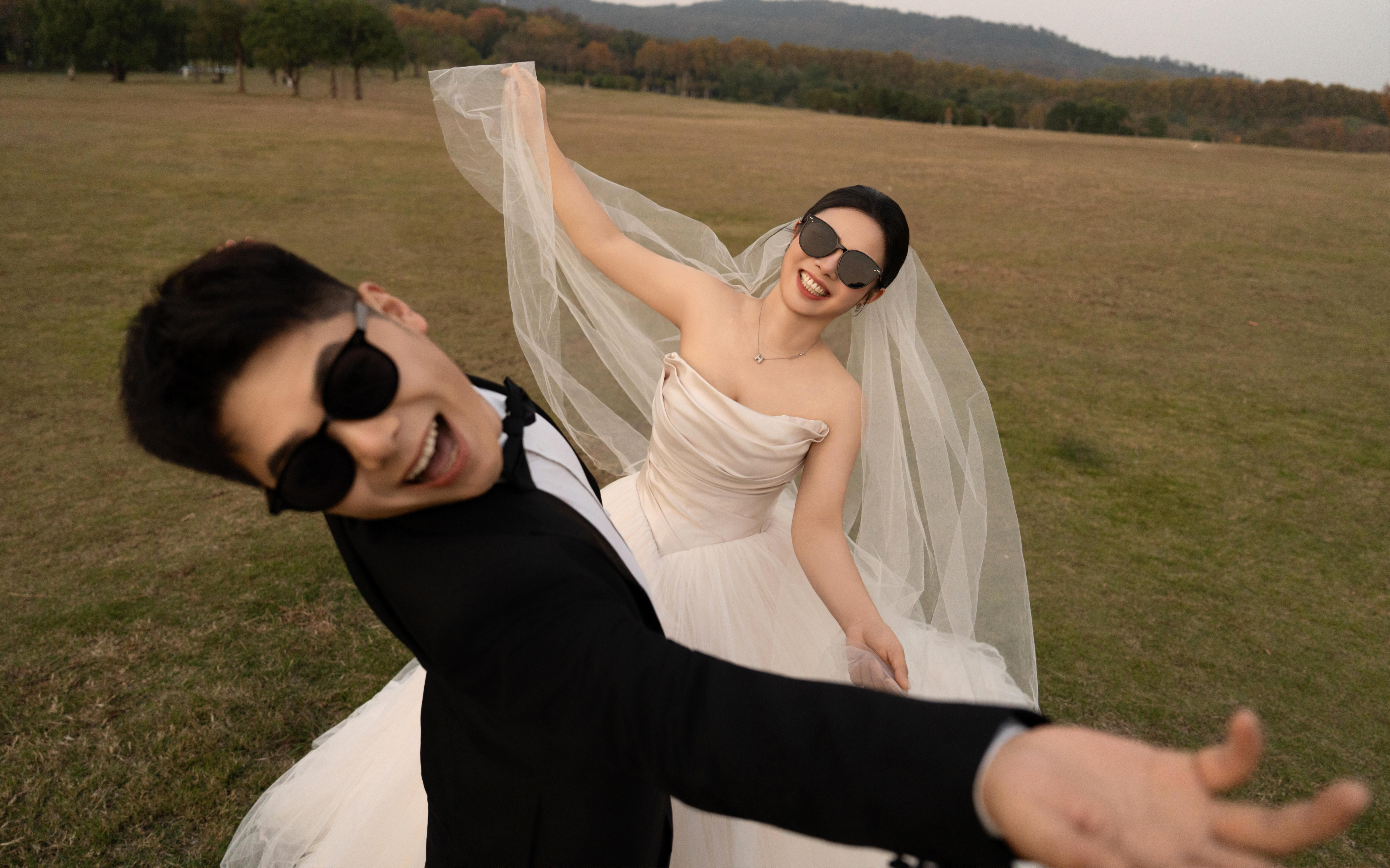 【雪彩客片】生命力‼️看了n遍还是很喜欢草坪婚照