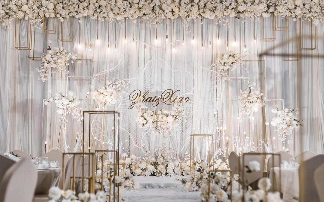 韩式香槟色浪漫唯美婚礼定制