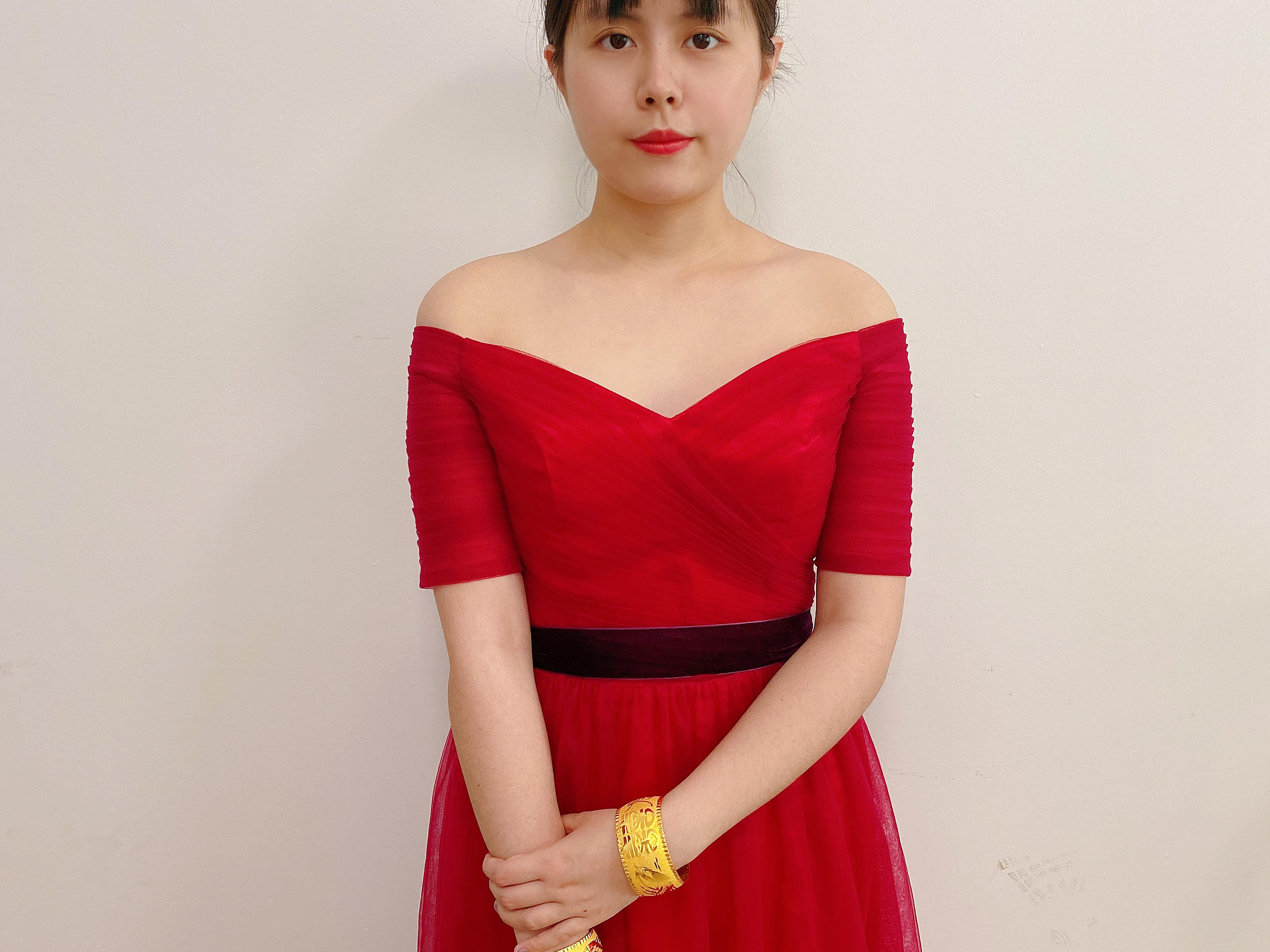 足金纯金龙凤手镯50克1对超大款