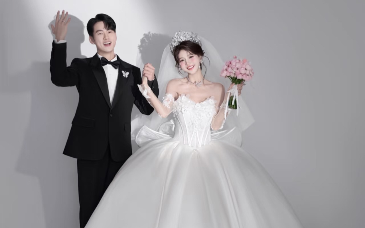 用婚纱照圆了我的公主梦👸🏻光影主纱封神了 