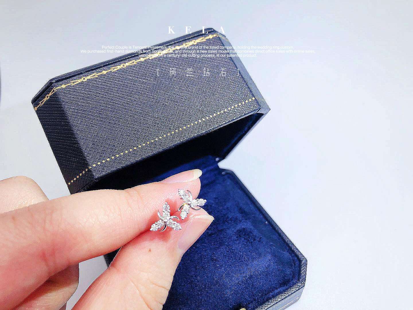 超人气款『风车』钻石耳钉