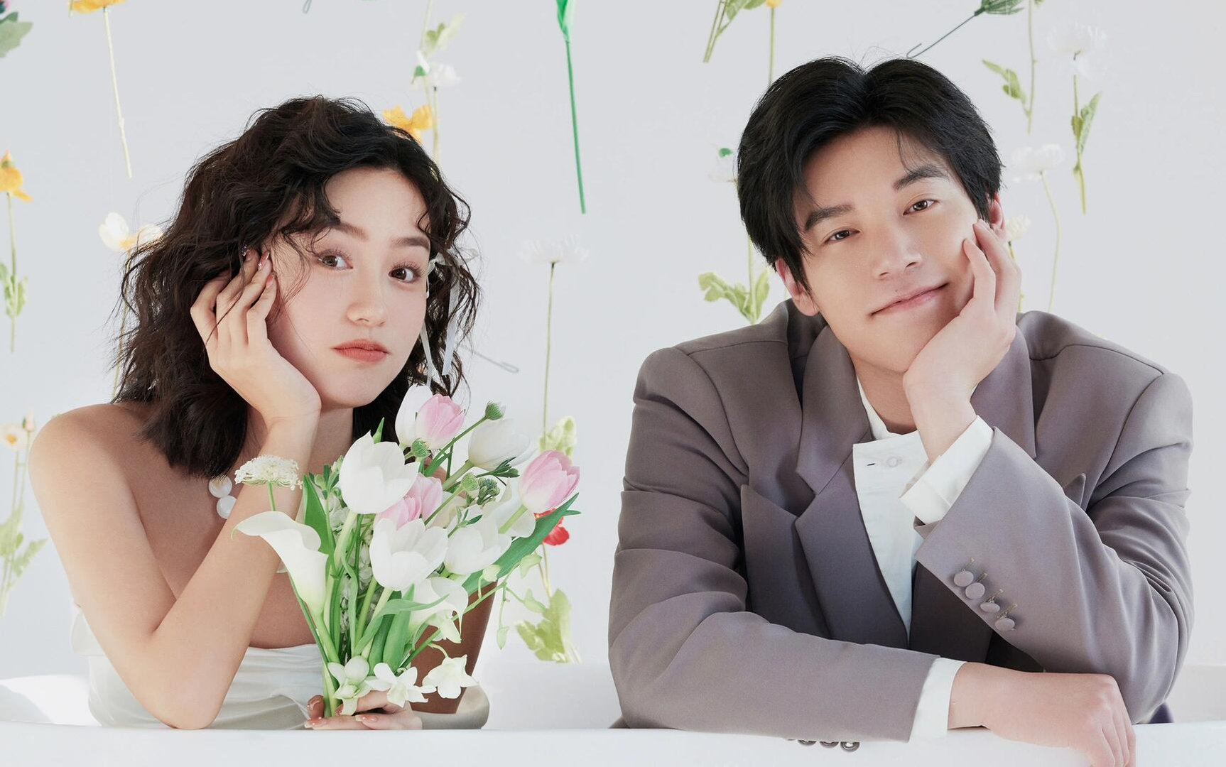 自然舒適的俏皮感 韓系婚紗超耐看 