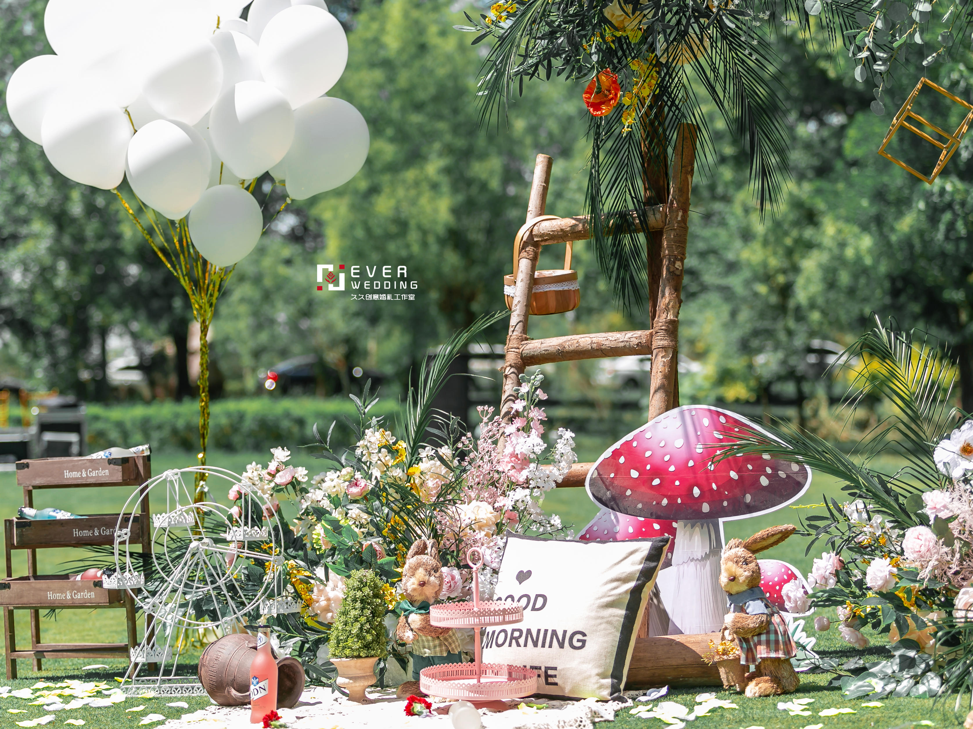 颐和高尔夫庄园草坪户外婚礼