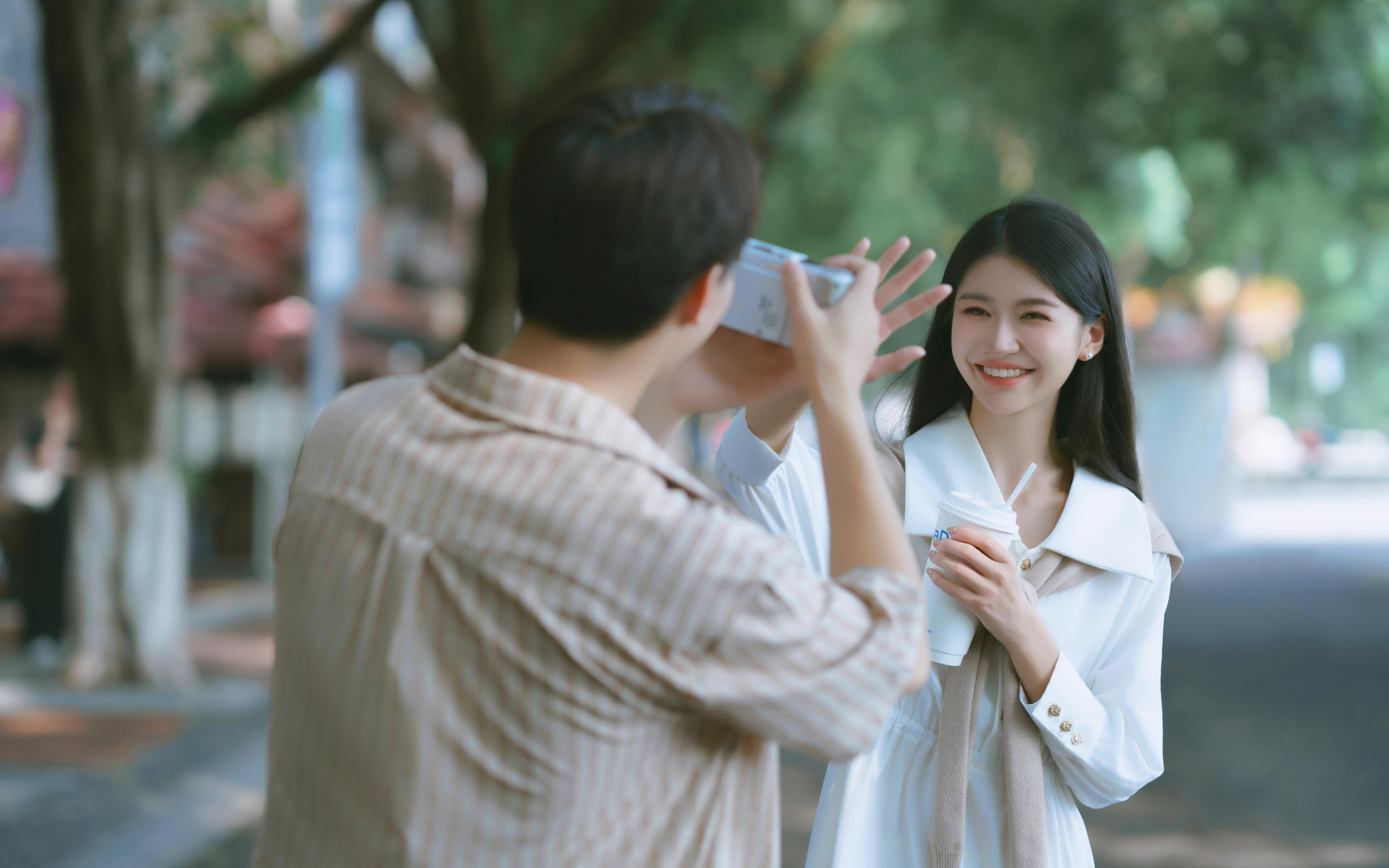 客片-青春電影感街拍婚紗照